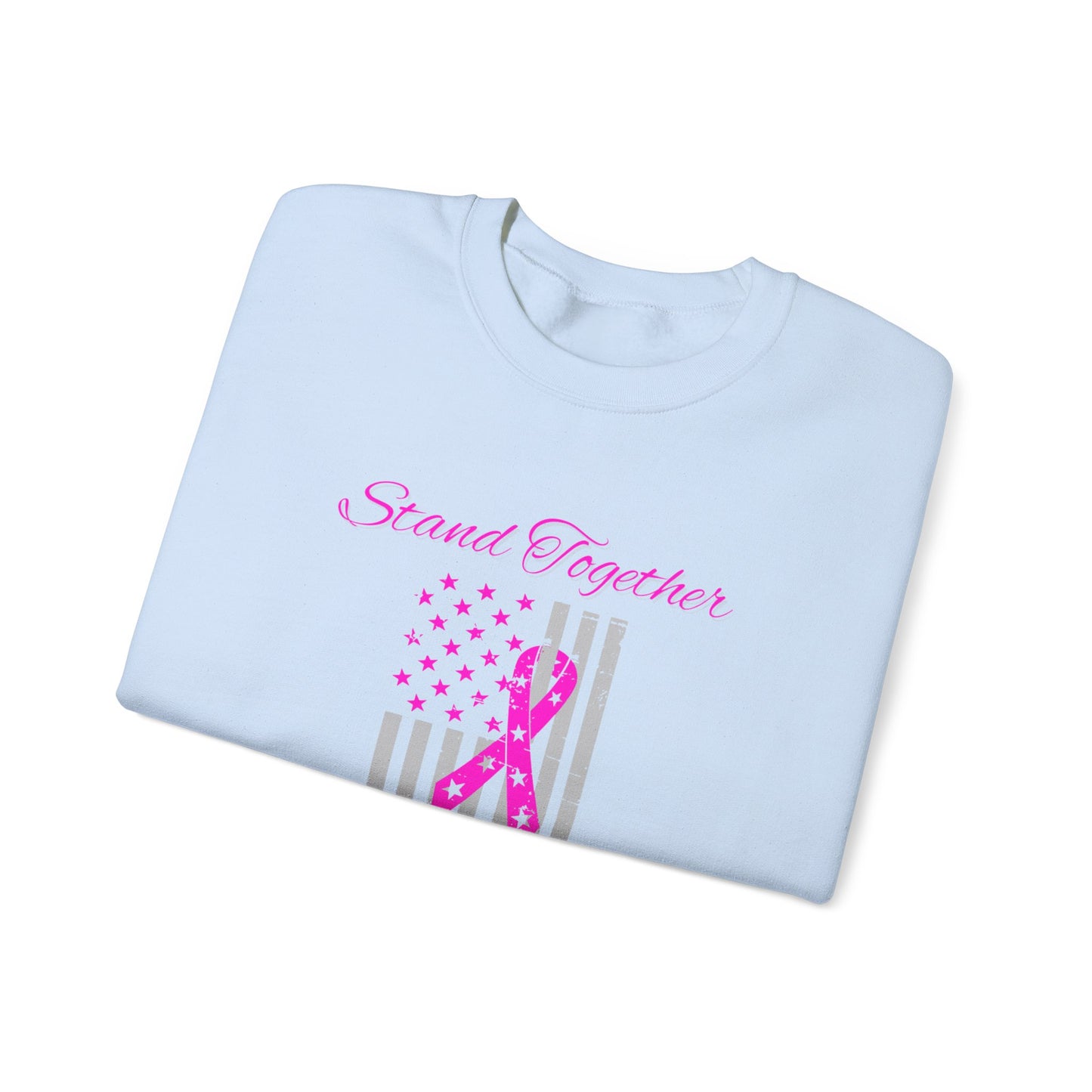 Stand Together Fight Breast Cancer Unisex Heavy Blend™ Crewneck Sweatshirt