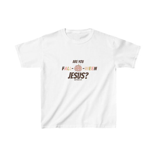 Are You Fall-O-Ween Jesus? Kids Heavy Cotton™ Tee