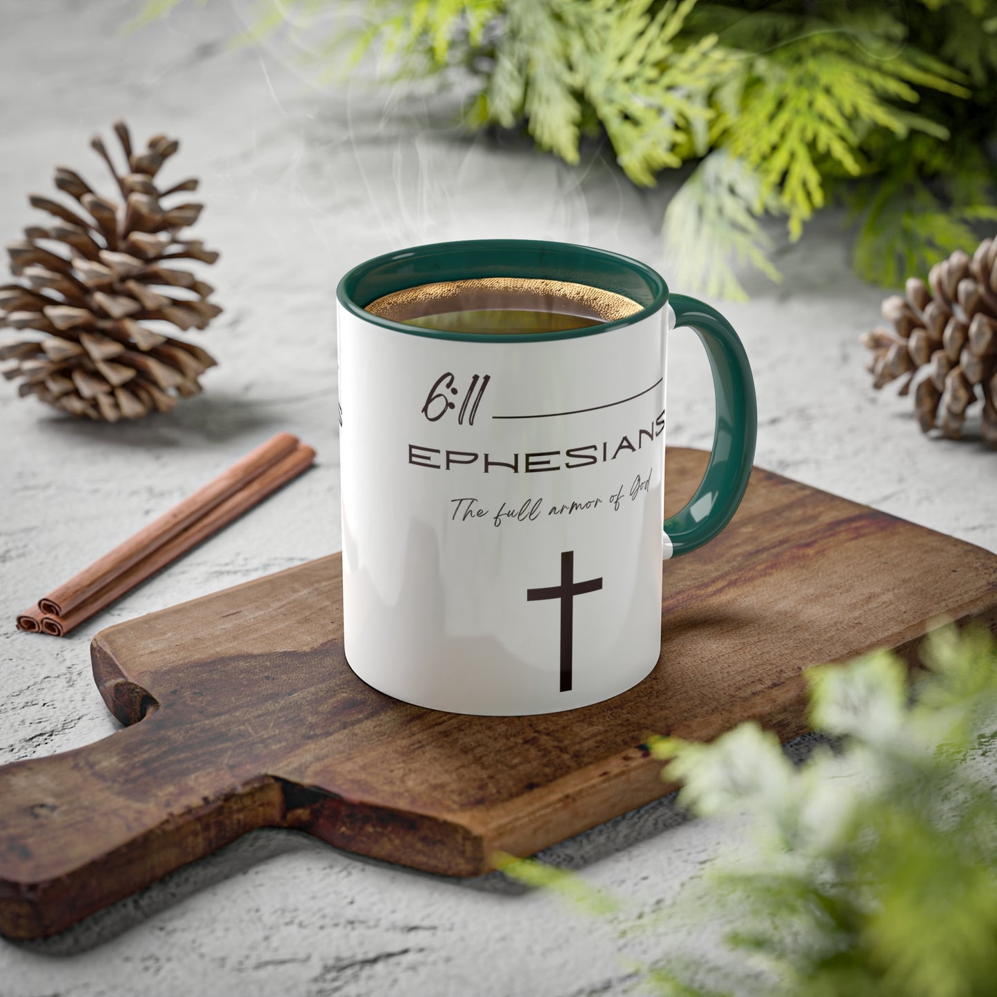 Ephesians 6:11 Armor of God Colorful Mugs, 11oz