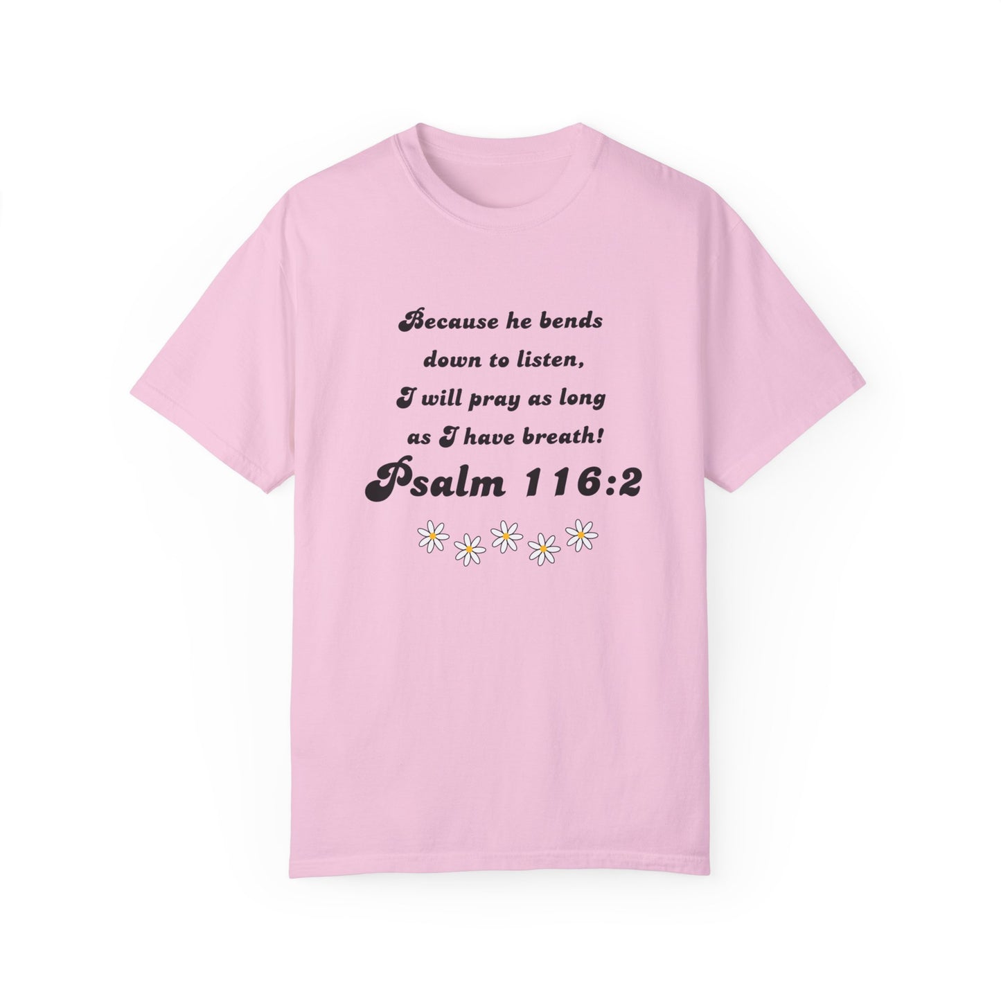 Psalm 116:8 Unisex Garment-Dyed T-shirt