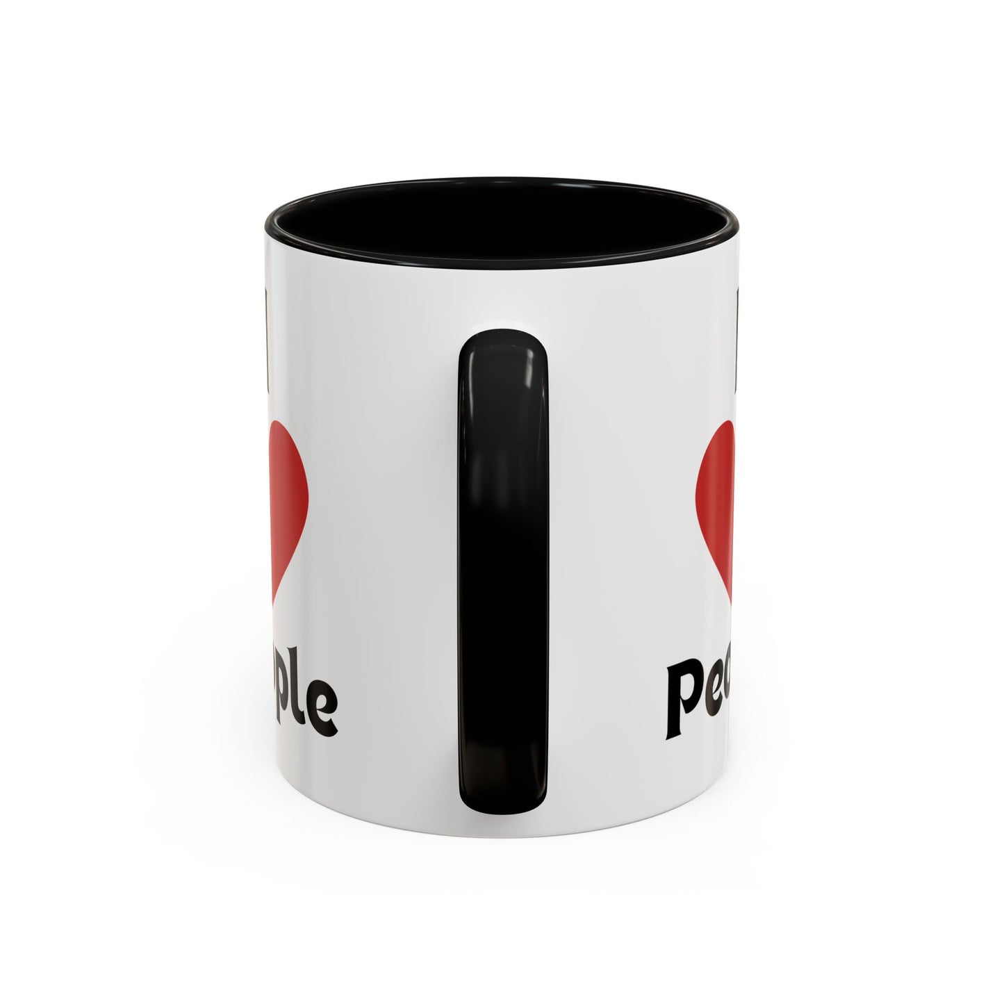 I love People Accent Coffee Mug (11, 15oz)