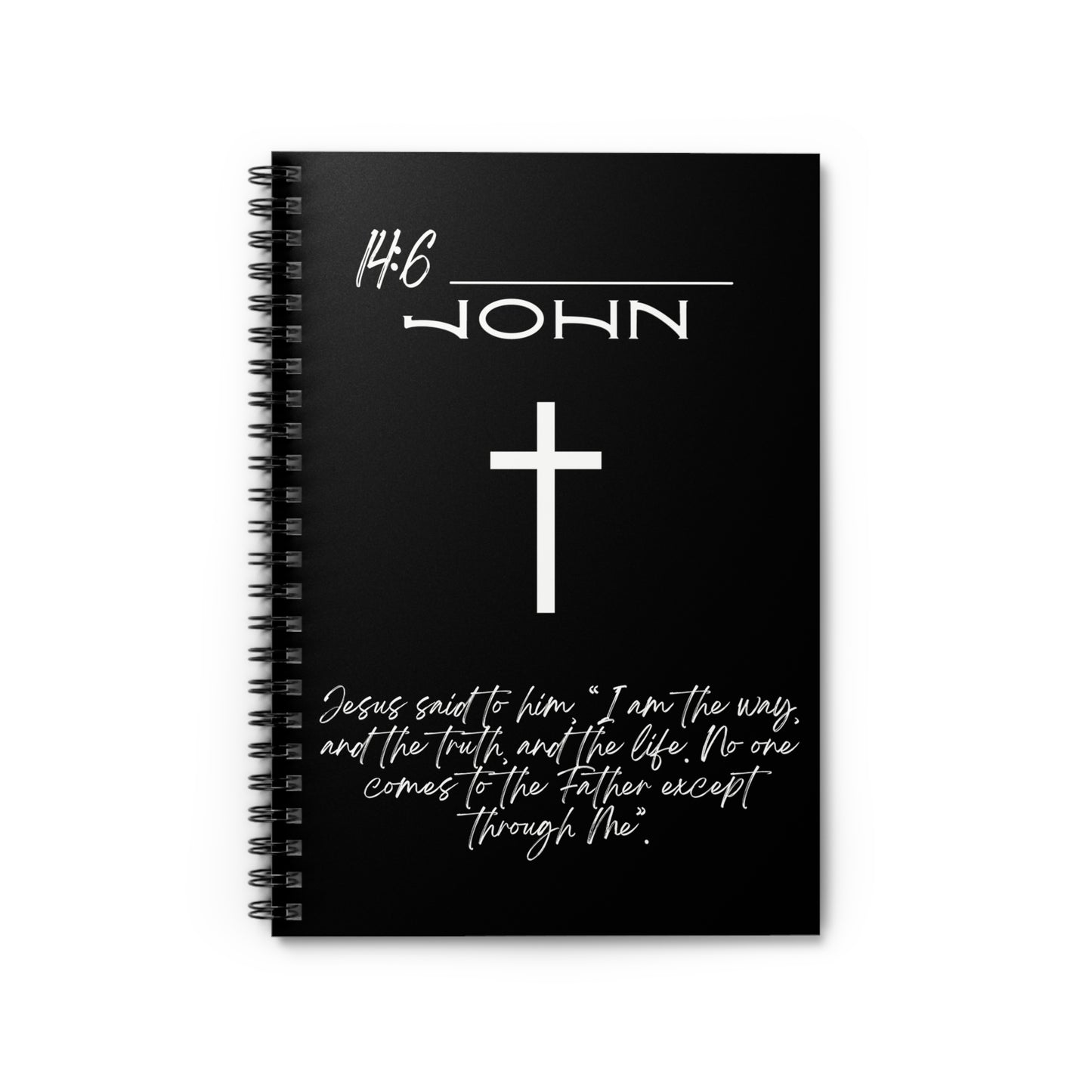 John 14:6 Spiral Notebook - Ruled Line