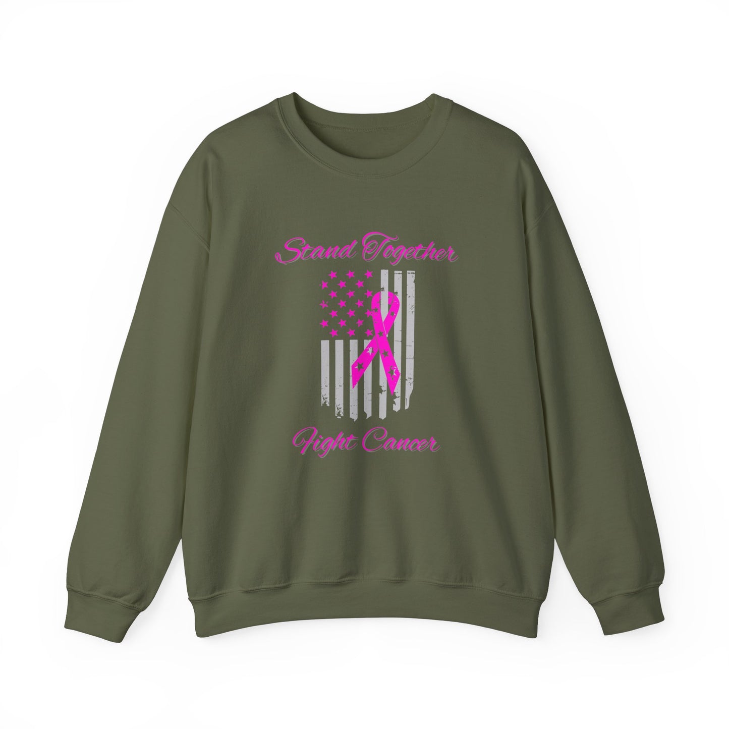 Stand Together Fight Breast Cancer Unisex Heavy Blend™ Crewneck Sweatshirt