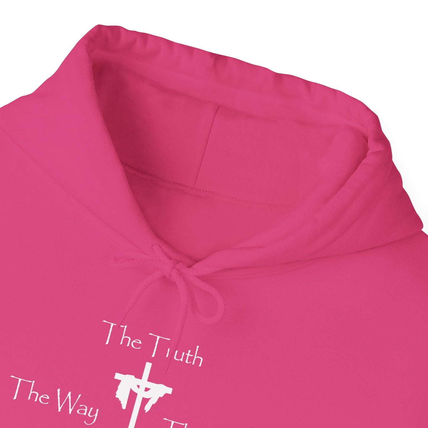 Jesus The Way The Truth The Life Unisex Heavy Blend™ Hooded Sweatshirt