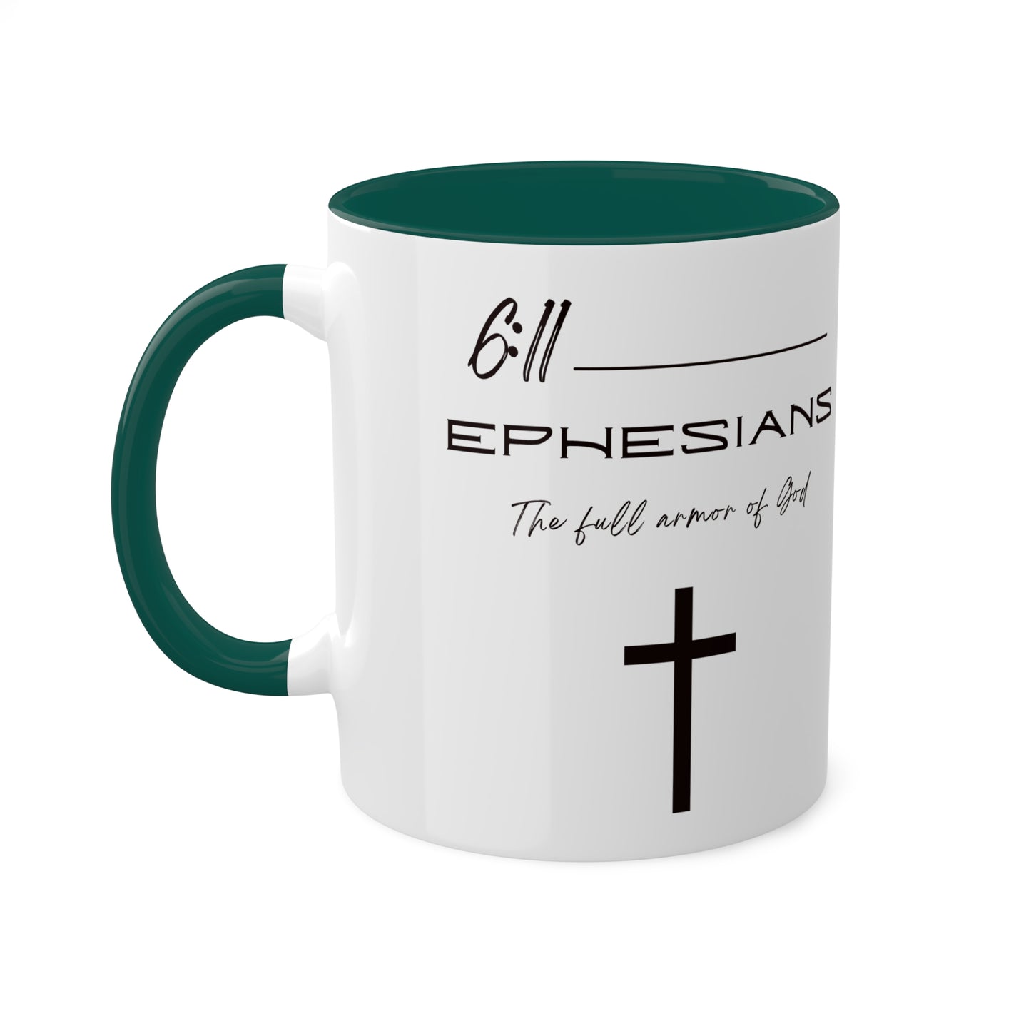 Ephesians 6:11 Armor of God Colorful Mugs, 11oz