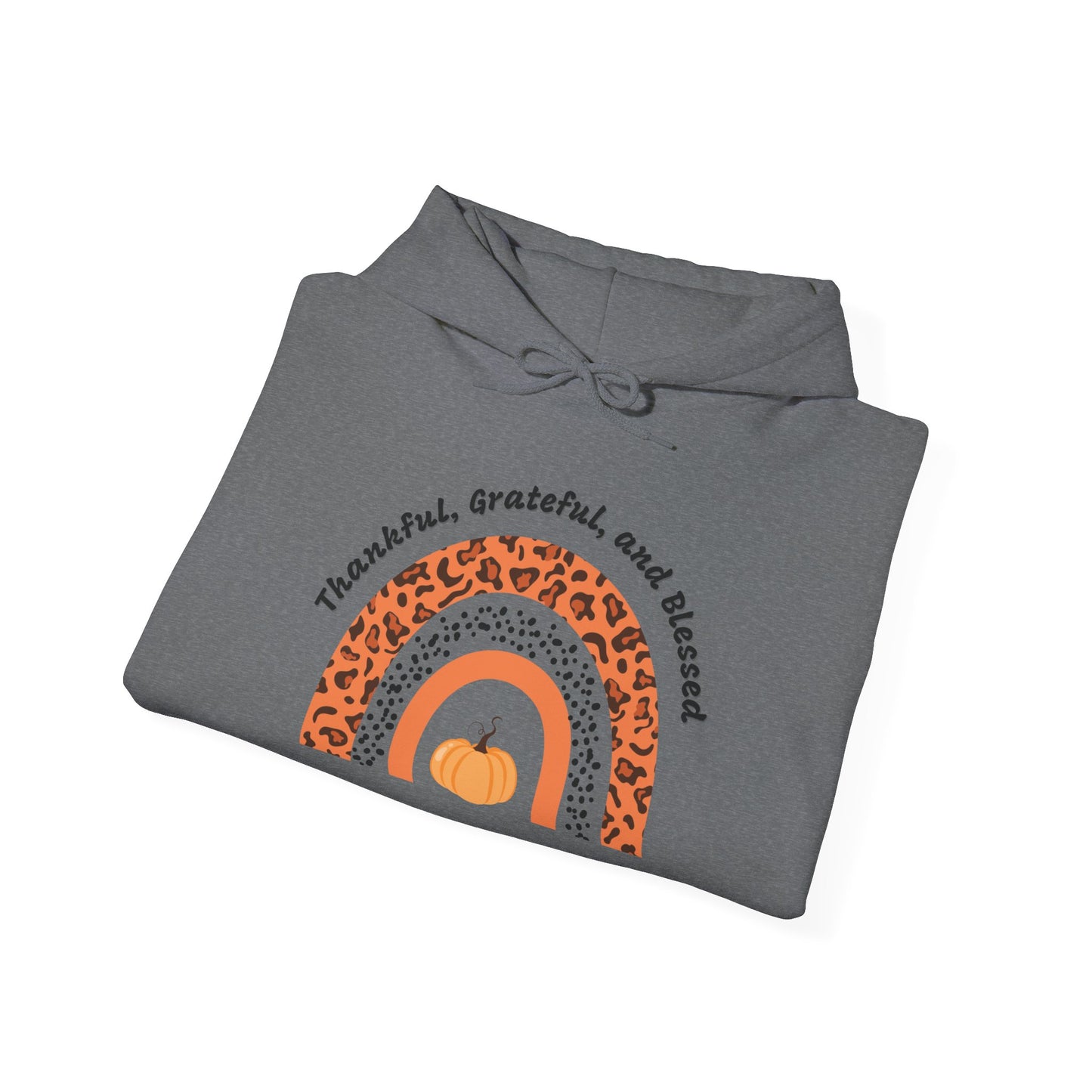 Thankful Grateful Blessed Unisex Heavy Blend™ Hooded Sweatshirt