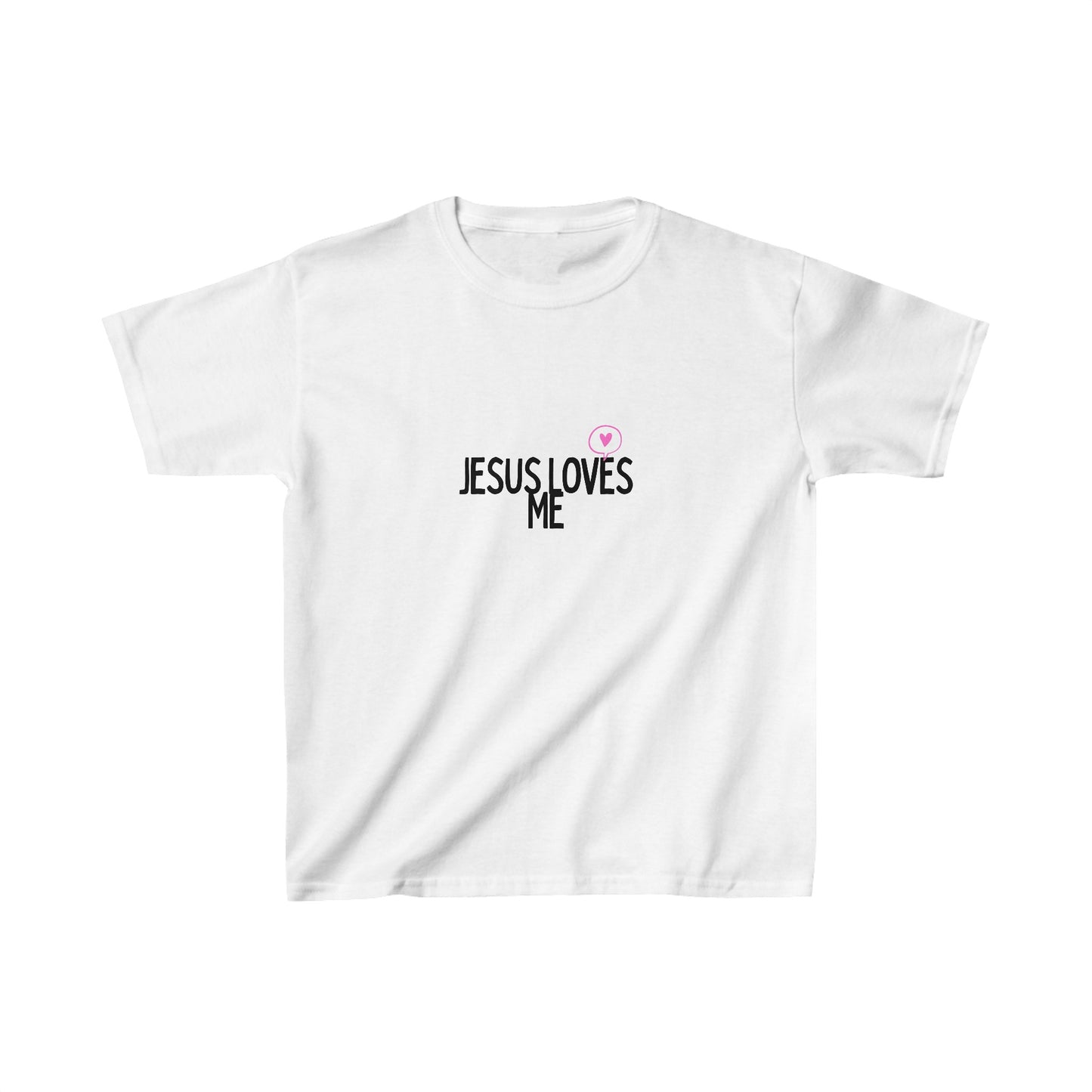 Jesus Loves Me Kids Heavy Cotton™ Tee