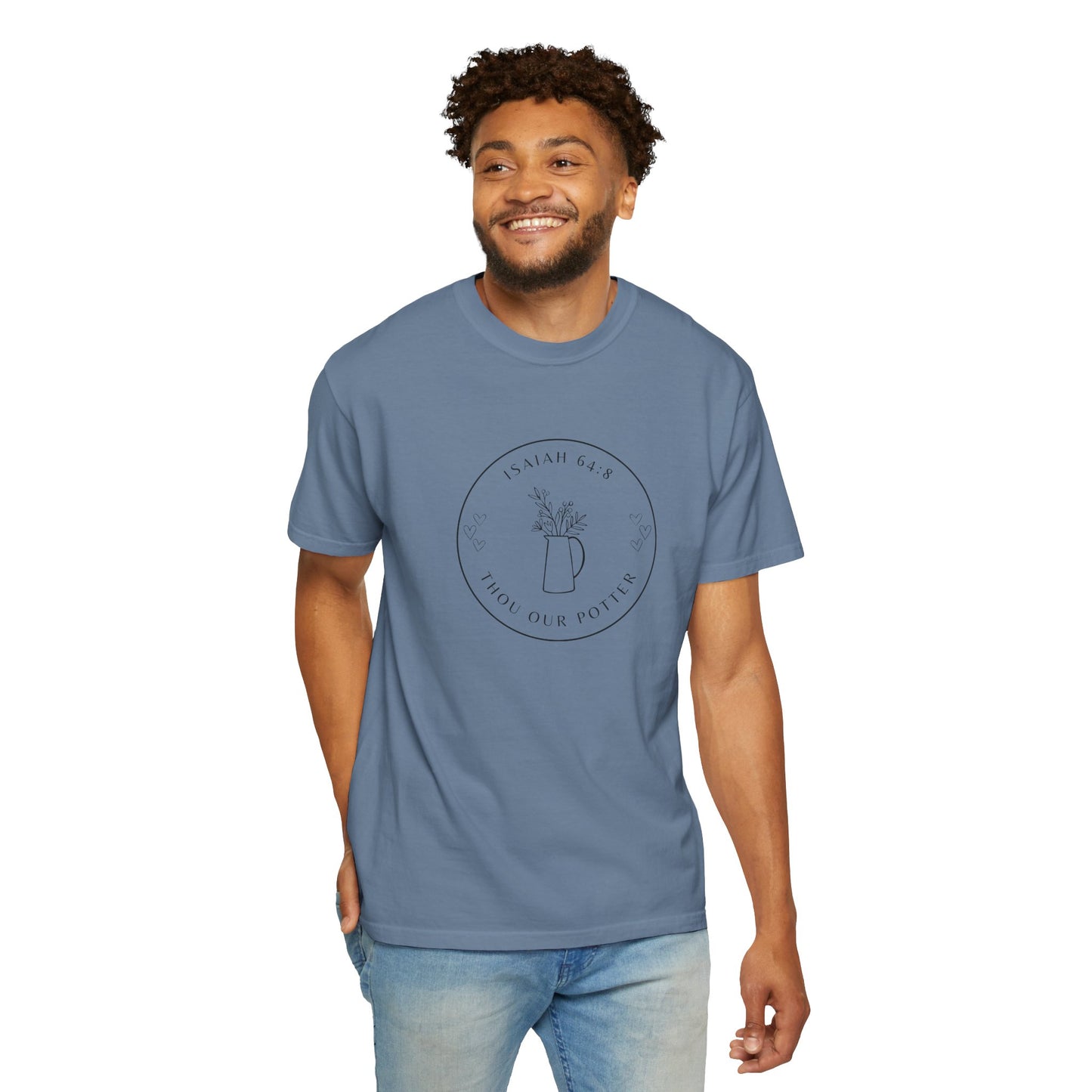 Isaiah 64:8 Potter Unisex Garment-Dyed T-shirt