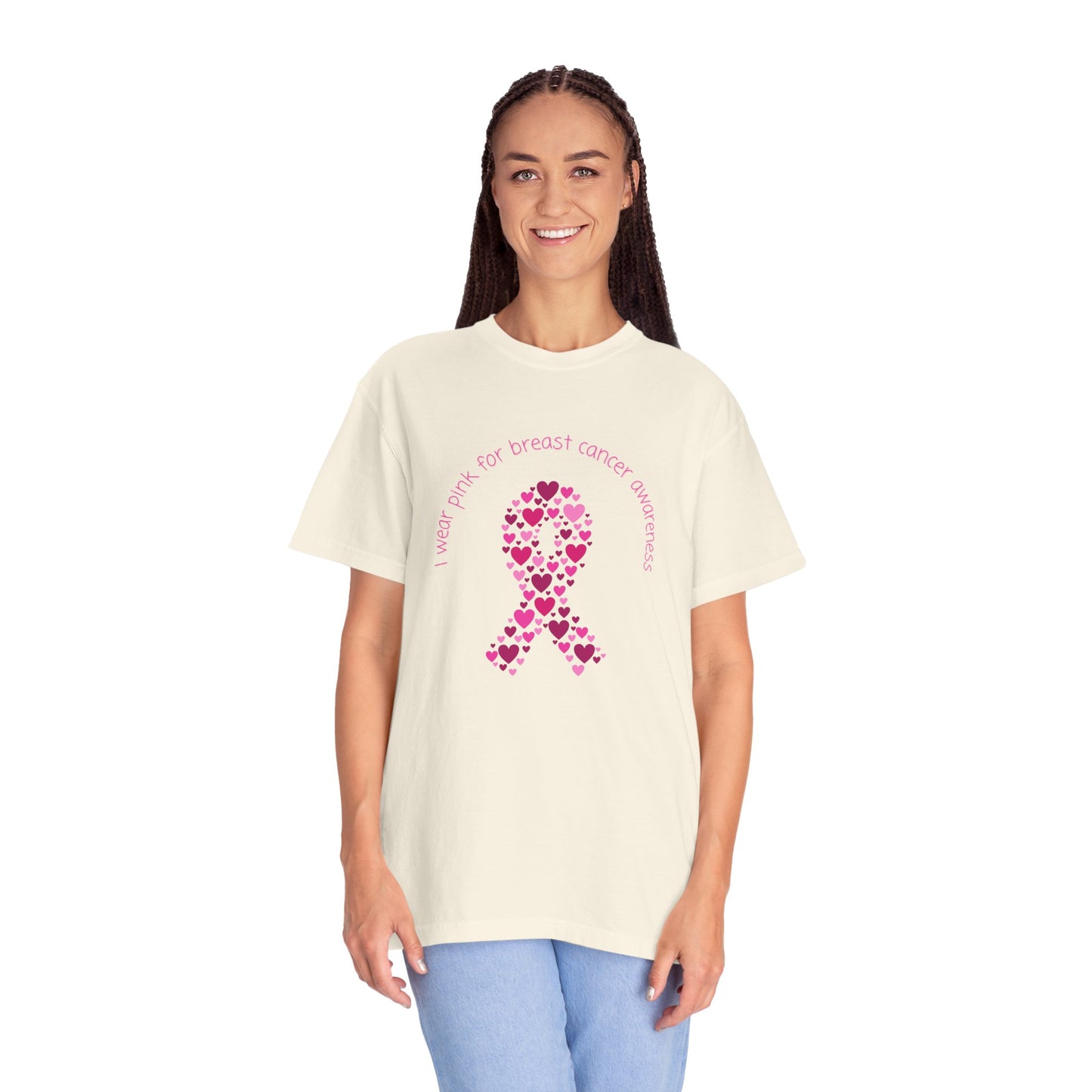 Breast Cancer Awareness Unisex Garment-Dyed T-shirt