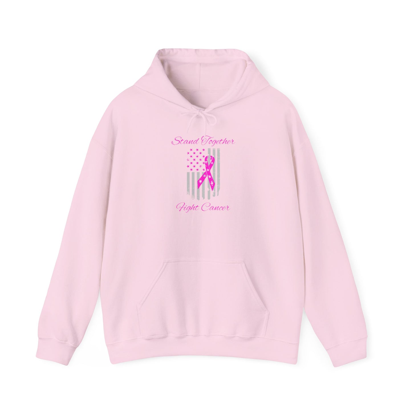 Stand Together Fight Breast Cancer Unisex Heavy Blend™ Hooded Sweatshirt