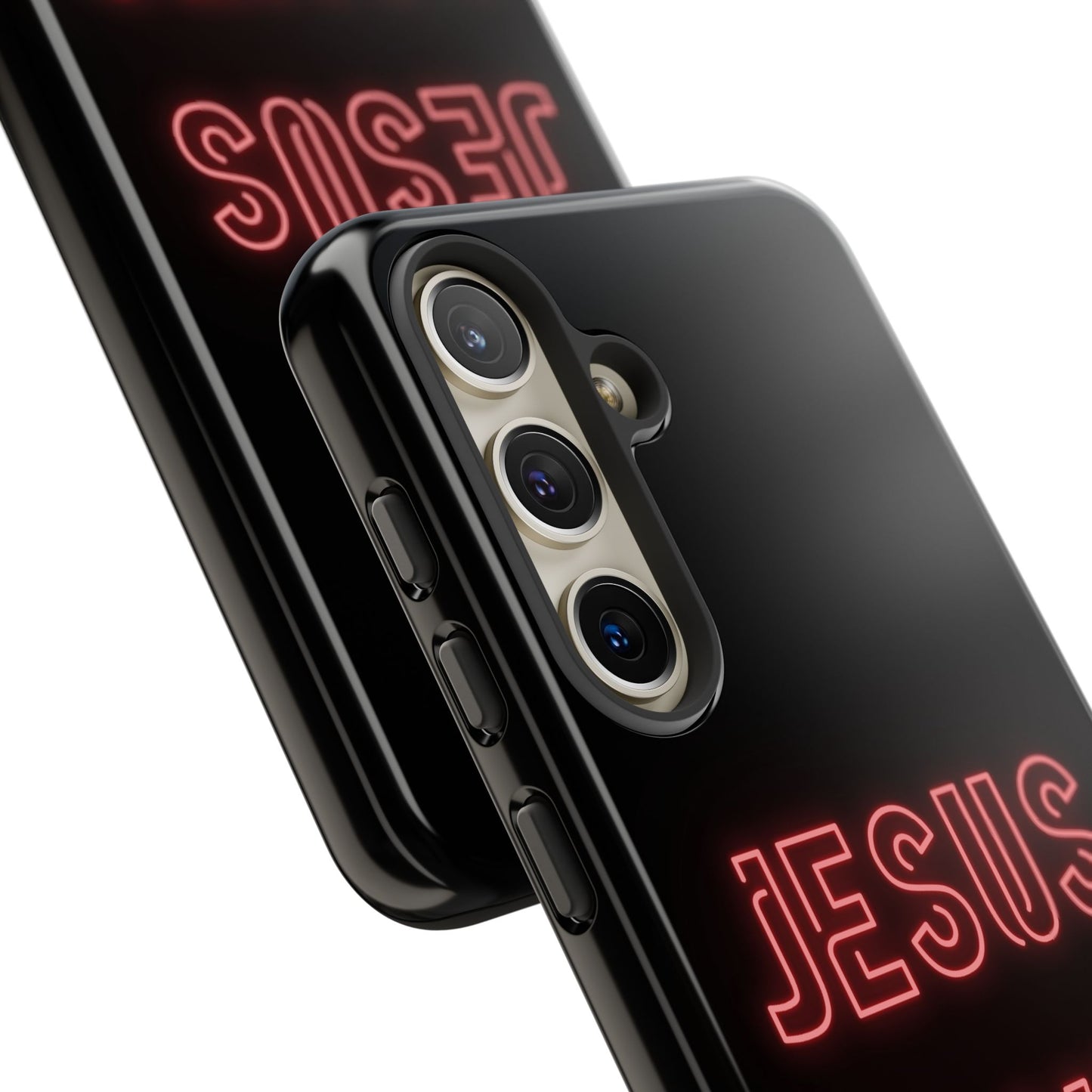 Jesus Saves Neon Signage Tough Cases Iphone Samsung Google