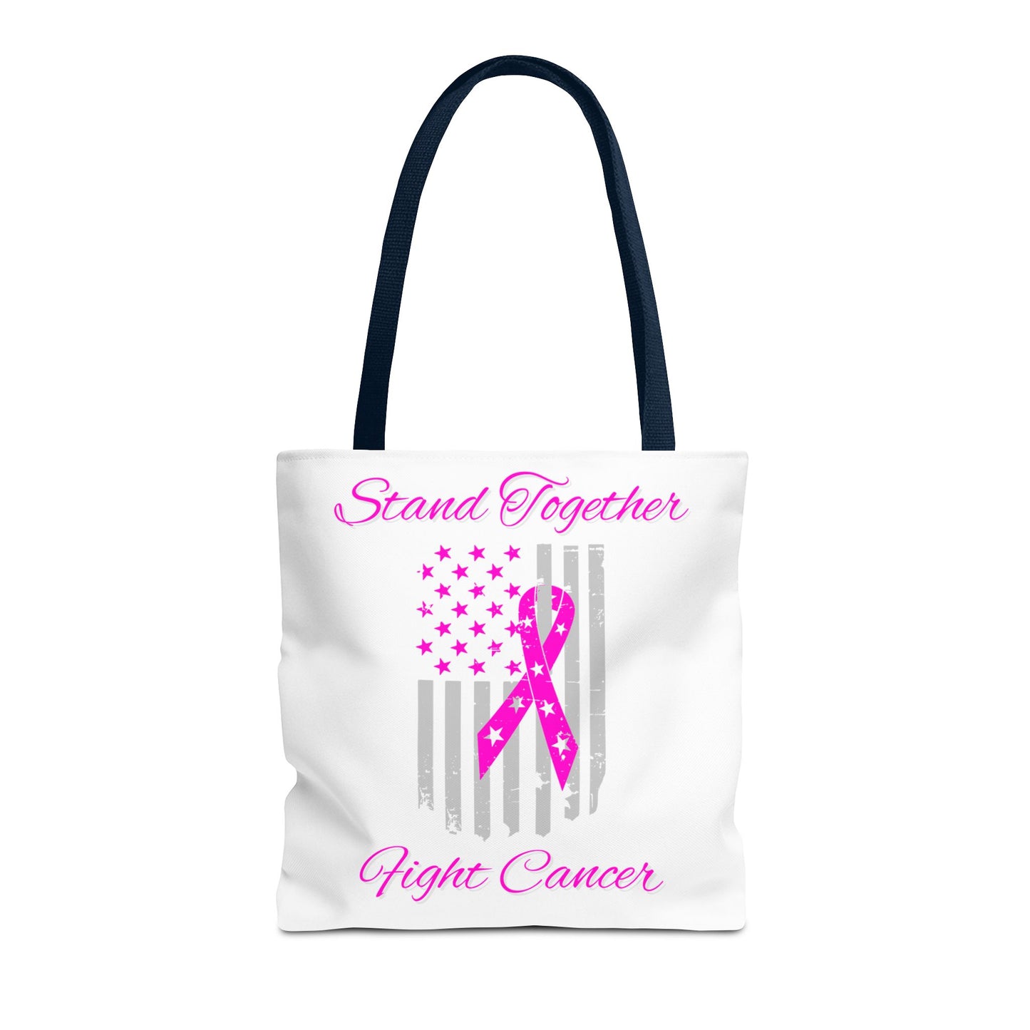 Stand Together Fight Breast Cancer Tote Bag (AOP)