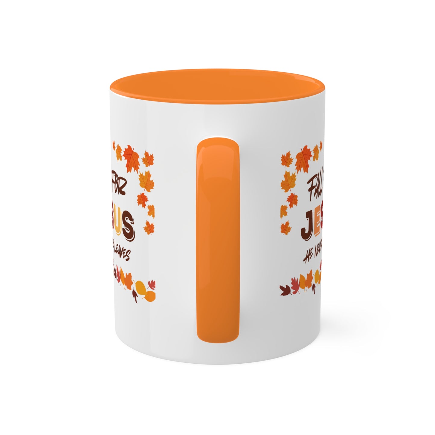 Fall For Jesus Harvest Colorful Mugs, 11oz