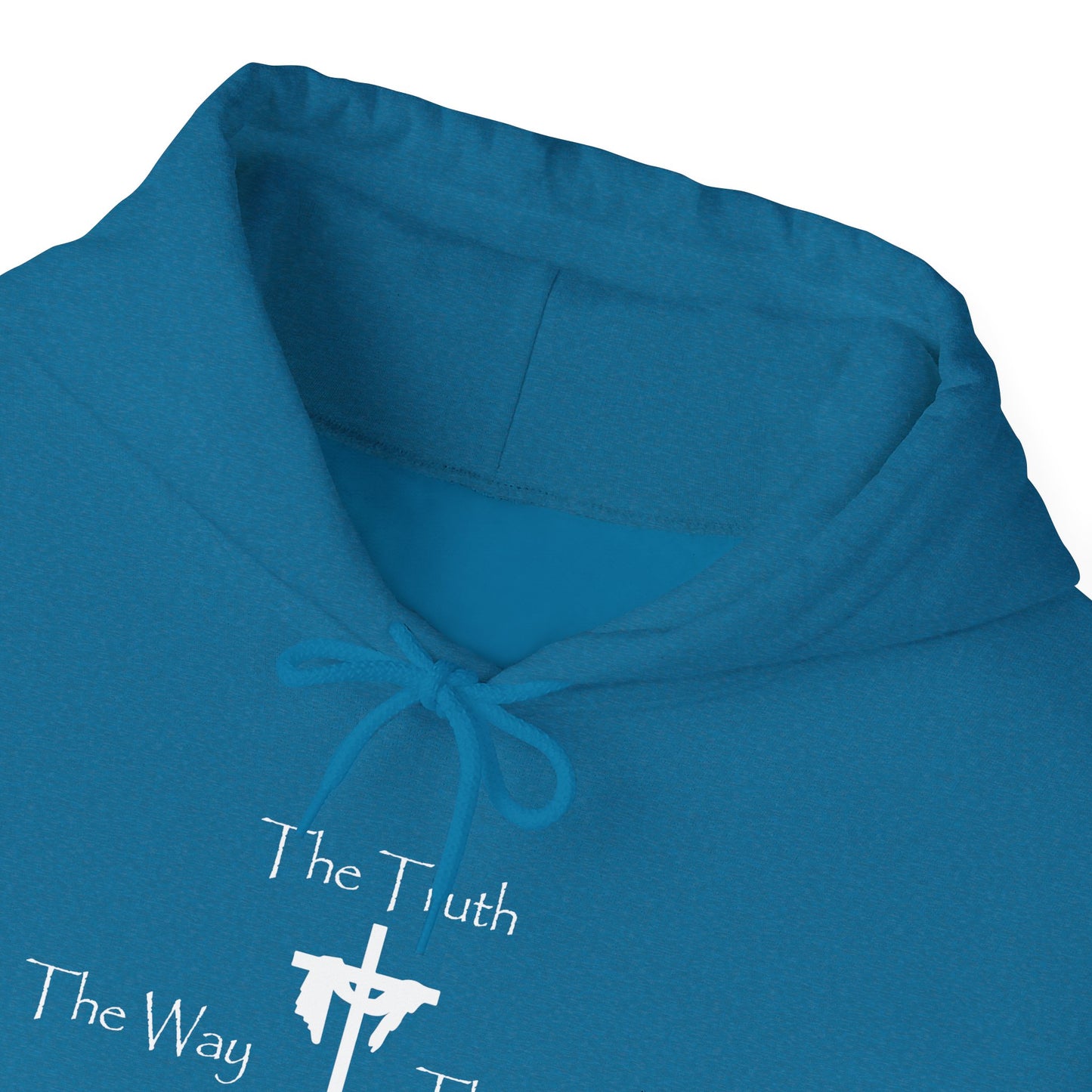 Jesus The Way The Truth The Life Unisex Heavy Blend™ Hooded Sweatshirt