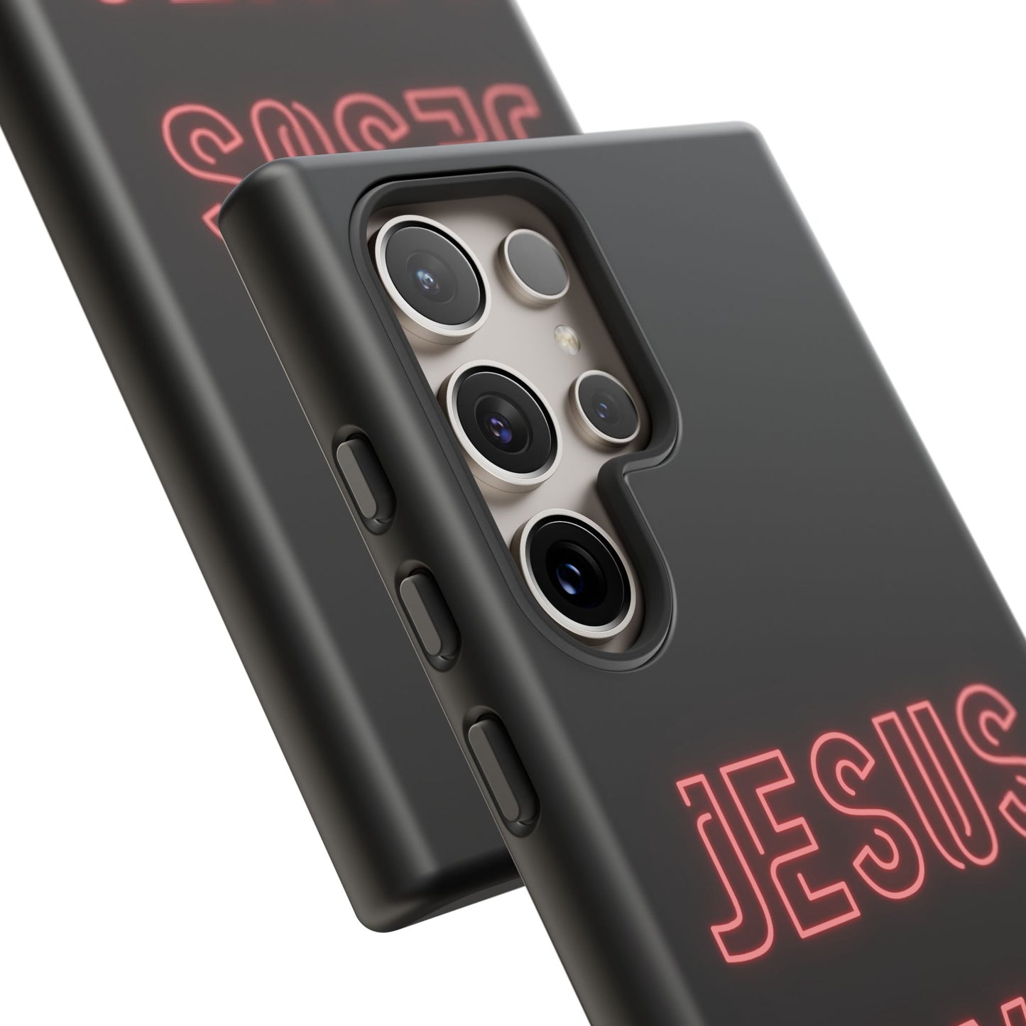 Jesus Saves Neon Signage Tough Cases Iphone Samsung Google