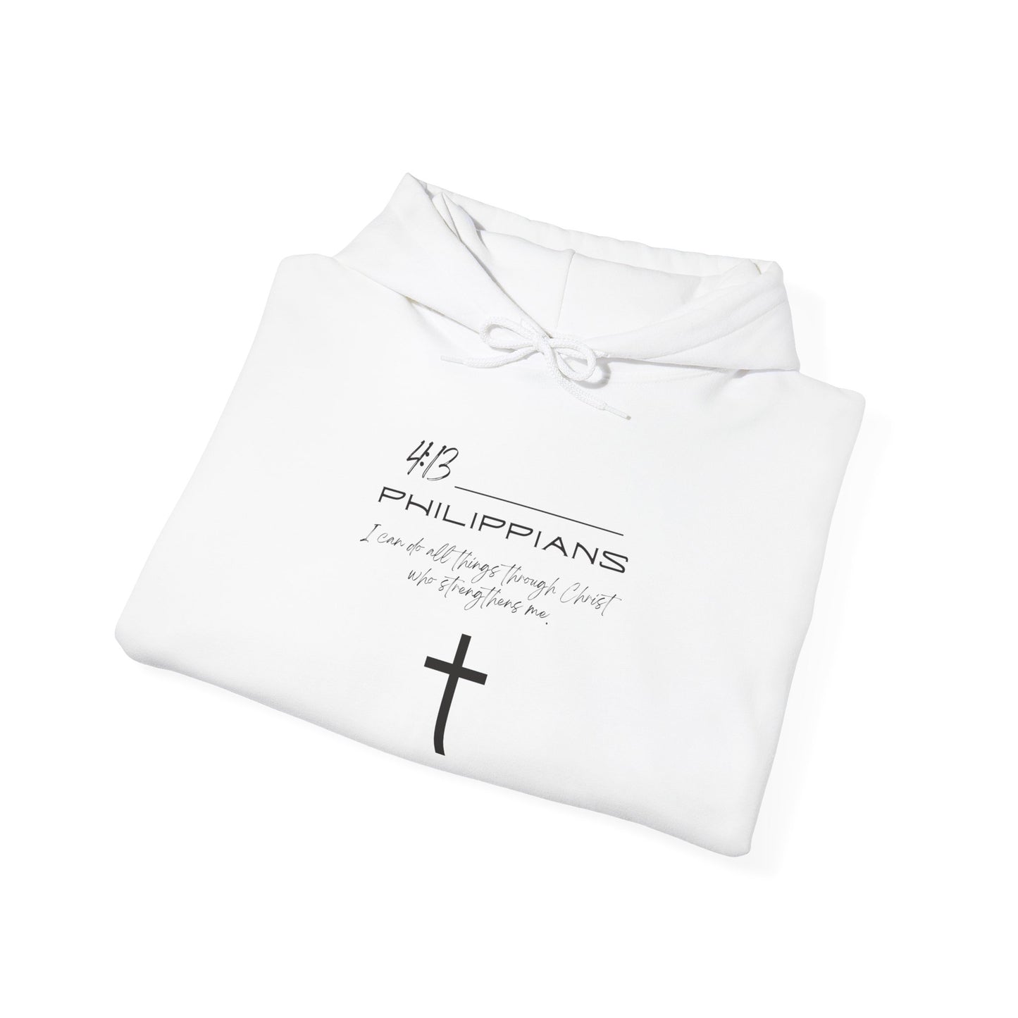 Philippians 4:13 Unisex Heavy Blend™ Hooded Sweatshirt