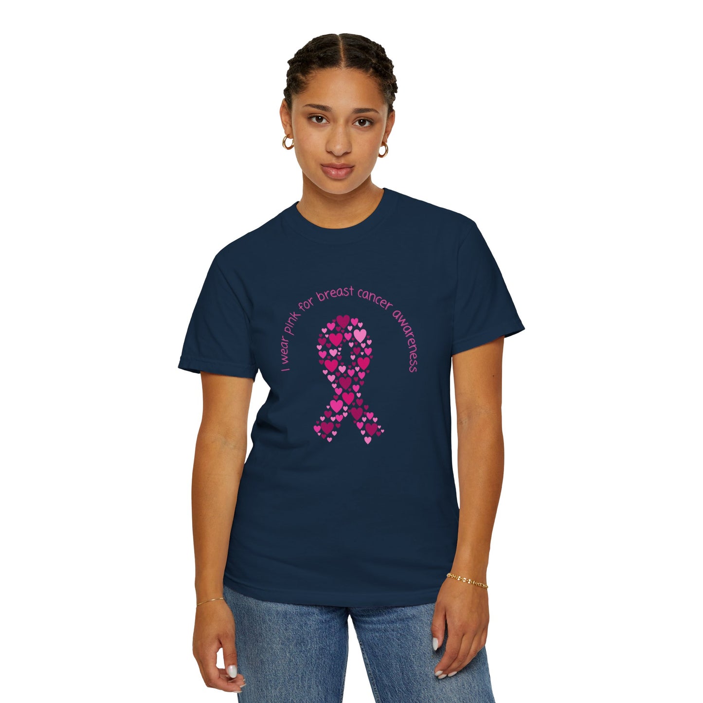 Breast Cancer Awareness Unisex Garment-Dyed T-shirt