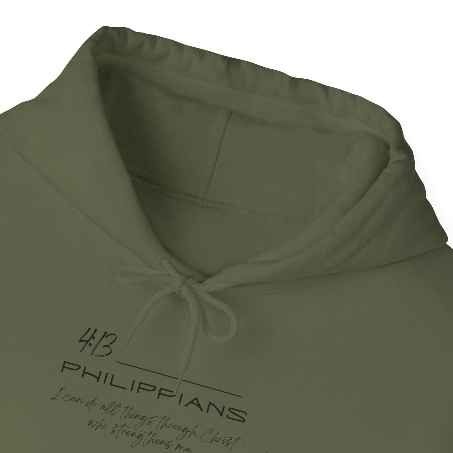 Philippians 4:13 Unisex Heavy Blend™ Hooded Sweatshirt