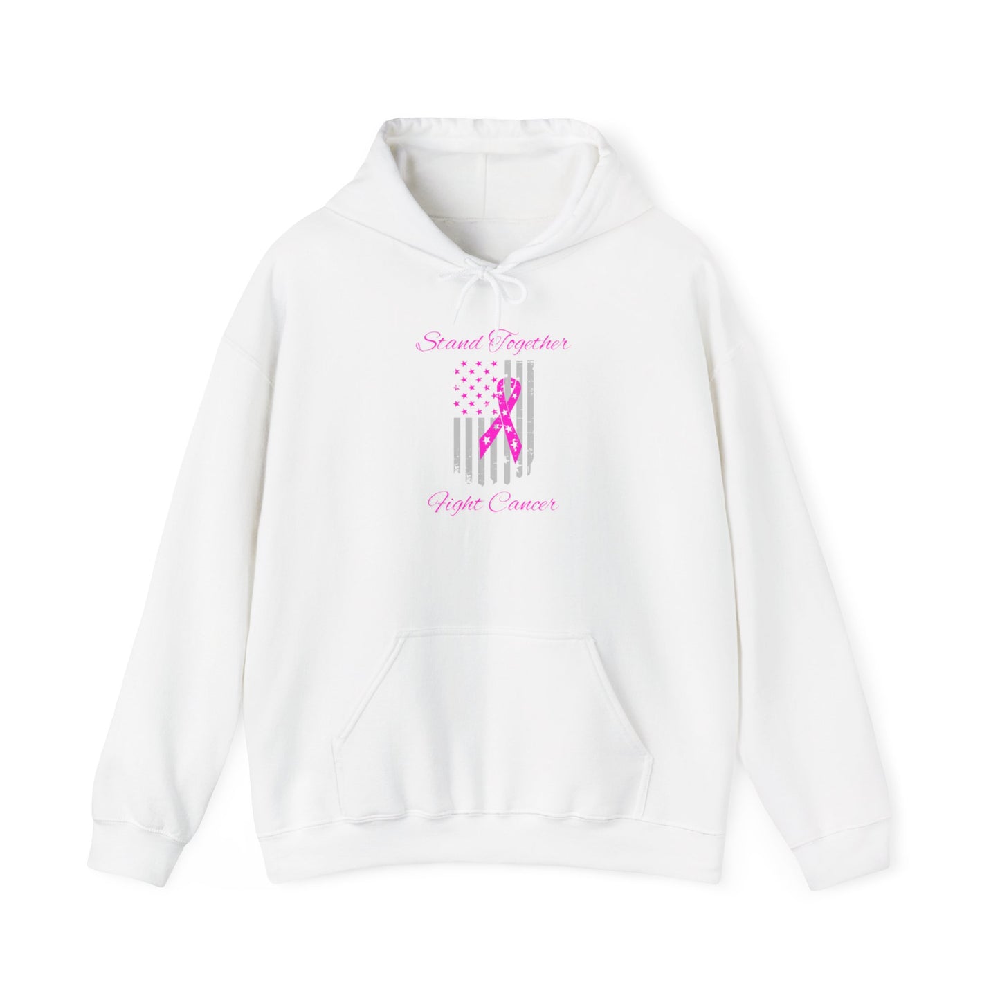 Stand Together Fight Breast Cancer Unisex Heavy Blend™ Hooded Sweatshirt