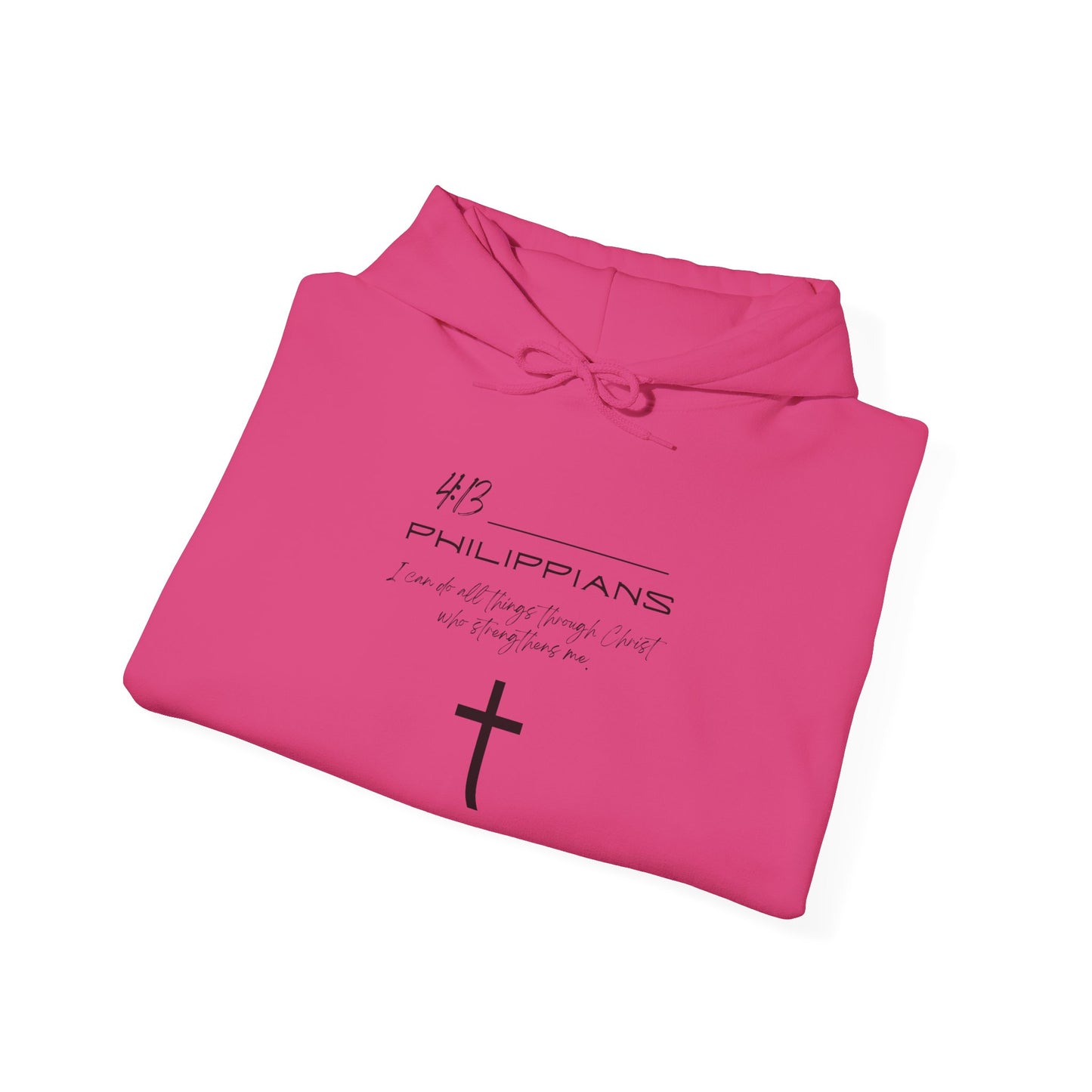 Philippians 4:13 Unisex Heavy Blend™ Hooded Sweatshirt