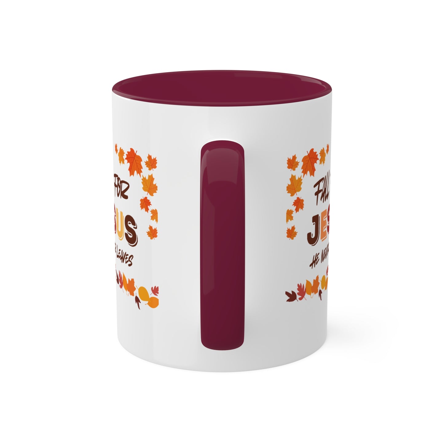 Fall For Jesus Harvest Colorful Mugs, 11oz