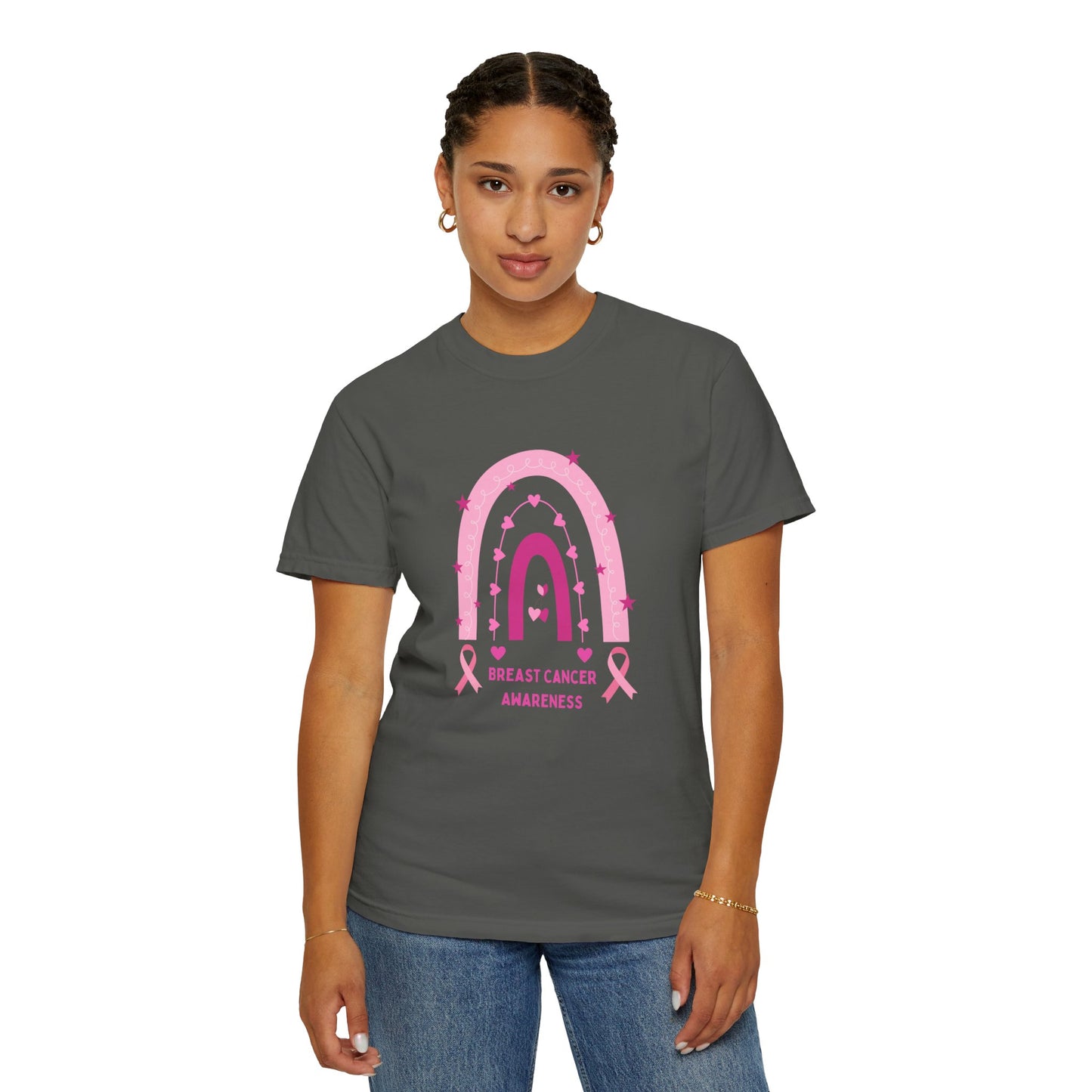 Breast Cancer Awareness Unisex Garment-Dyed T-shirt