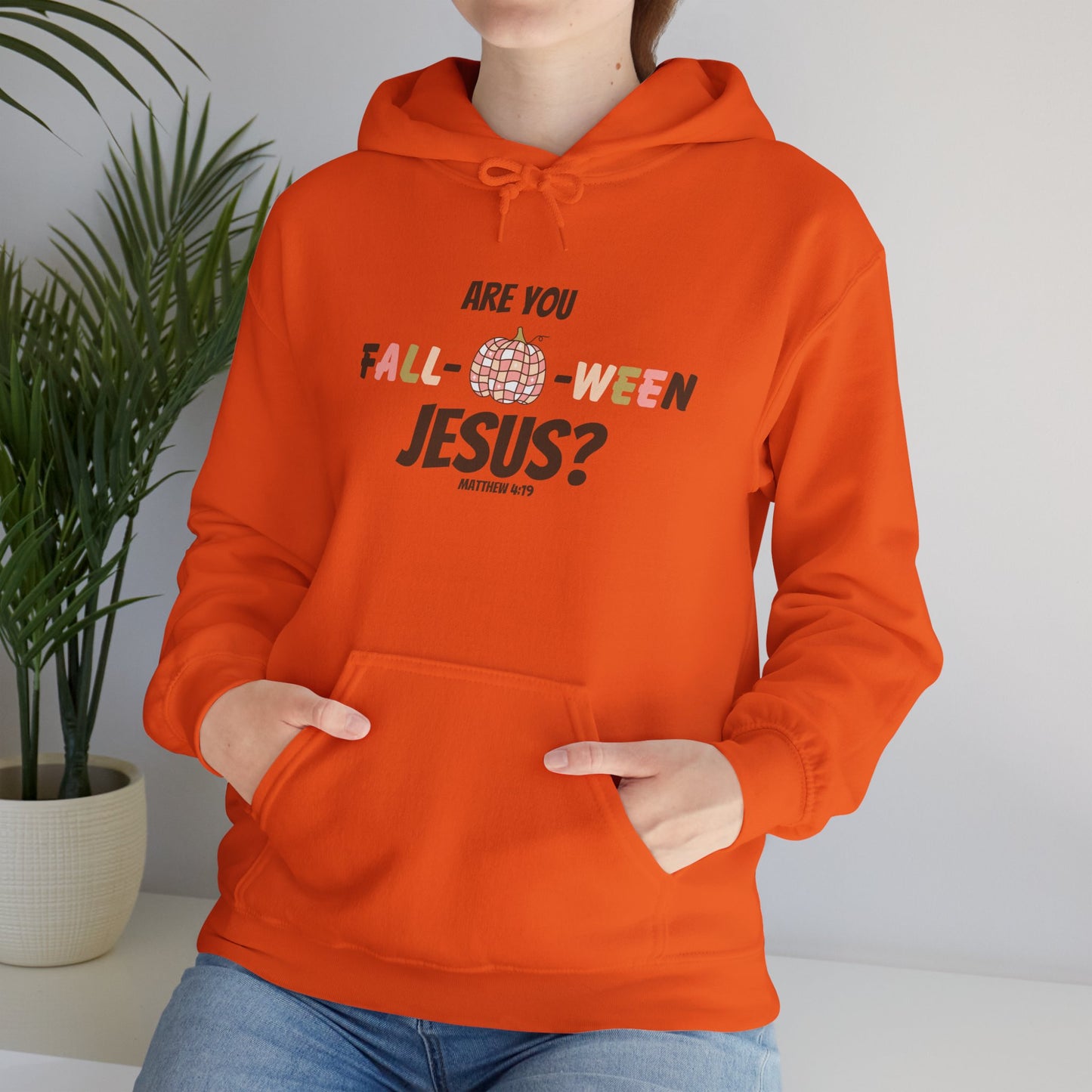 Are You Fall-O-Ween Jesus? Unisex Heavy Blend™ Hooded Sweatshirt