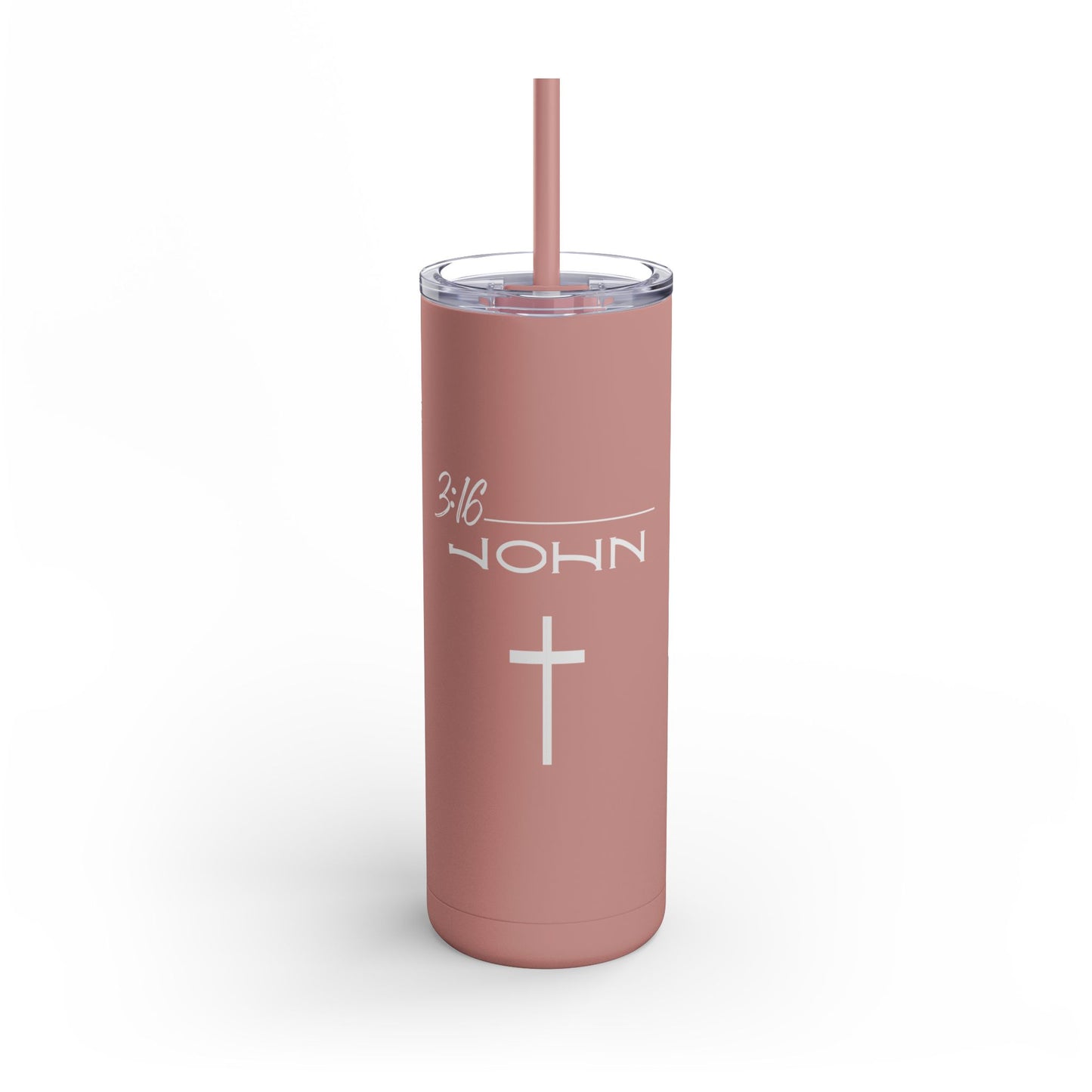 John 3:16 Maars Maker Skinny Matte Tumbler, 20oz