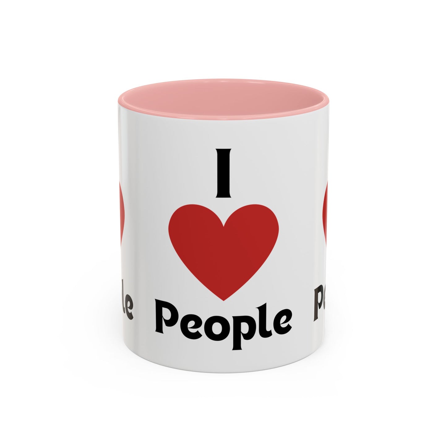 I love People Accent Coffee Mug (11, 15oz)