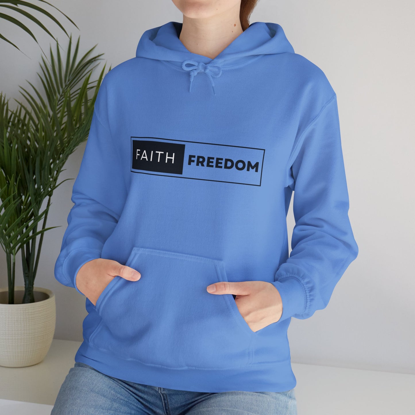 Faith and Freedom Unisex Heavy Blend™ Hooded Sweatshirt