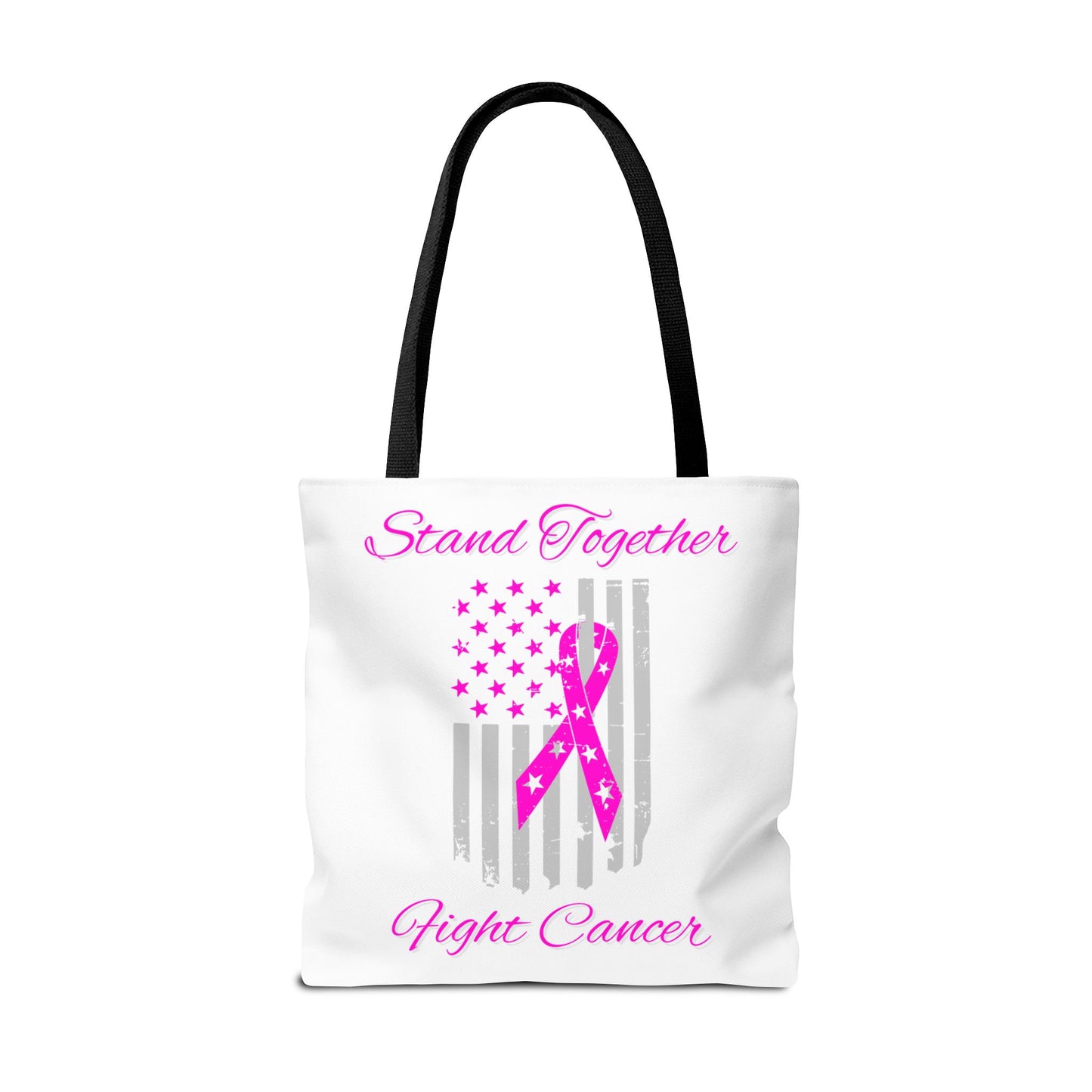 Stand Together Fight Breast Cancer Tote Bag (AOP)