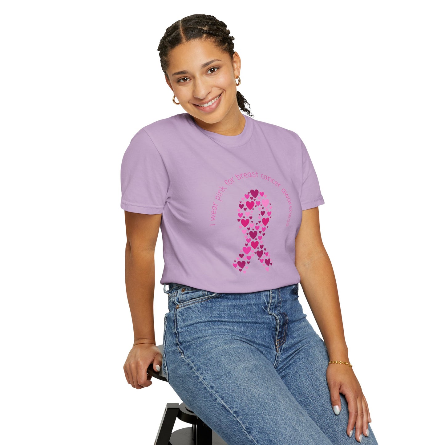 Breast Cancer Awareness Unisex Garment-Dyed T-shirt