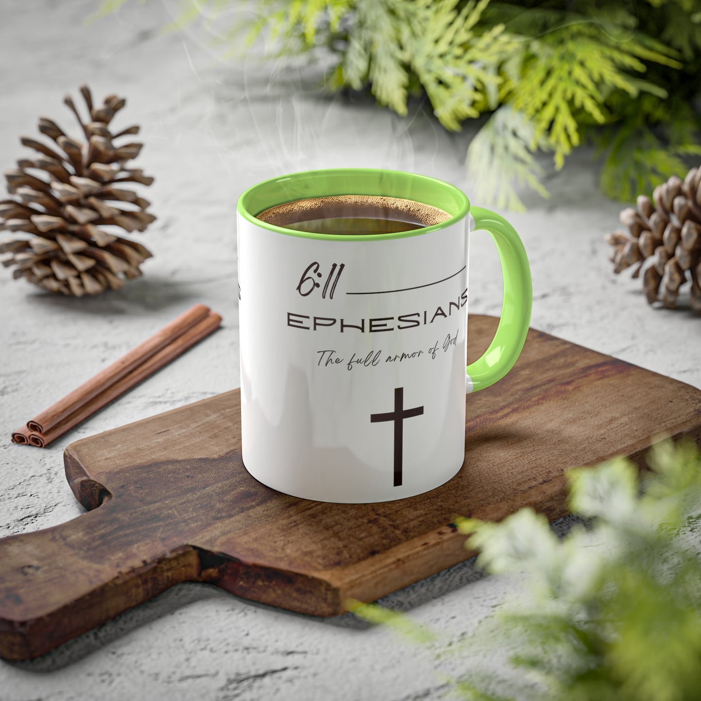 Ephesians 6:11 Armor of God Colorful Mugs, 11oz