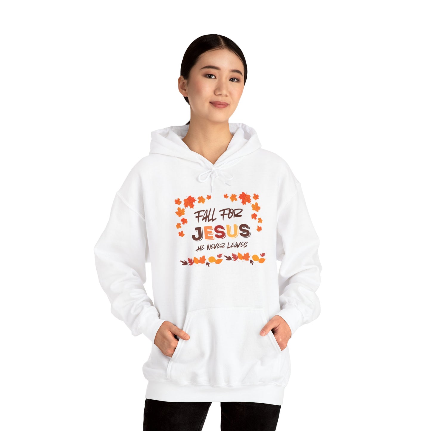 Fall For Jesus Harvest Unisex Heavy Blend™ Hooded Sweatshirt