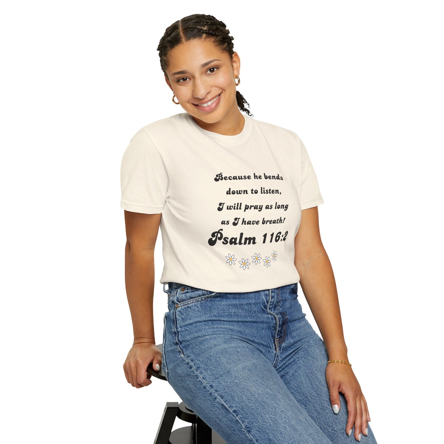 Psalm 116:8 Unisex Garment-Dyed T-shirt