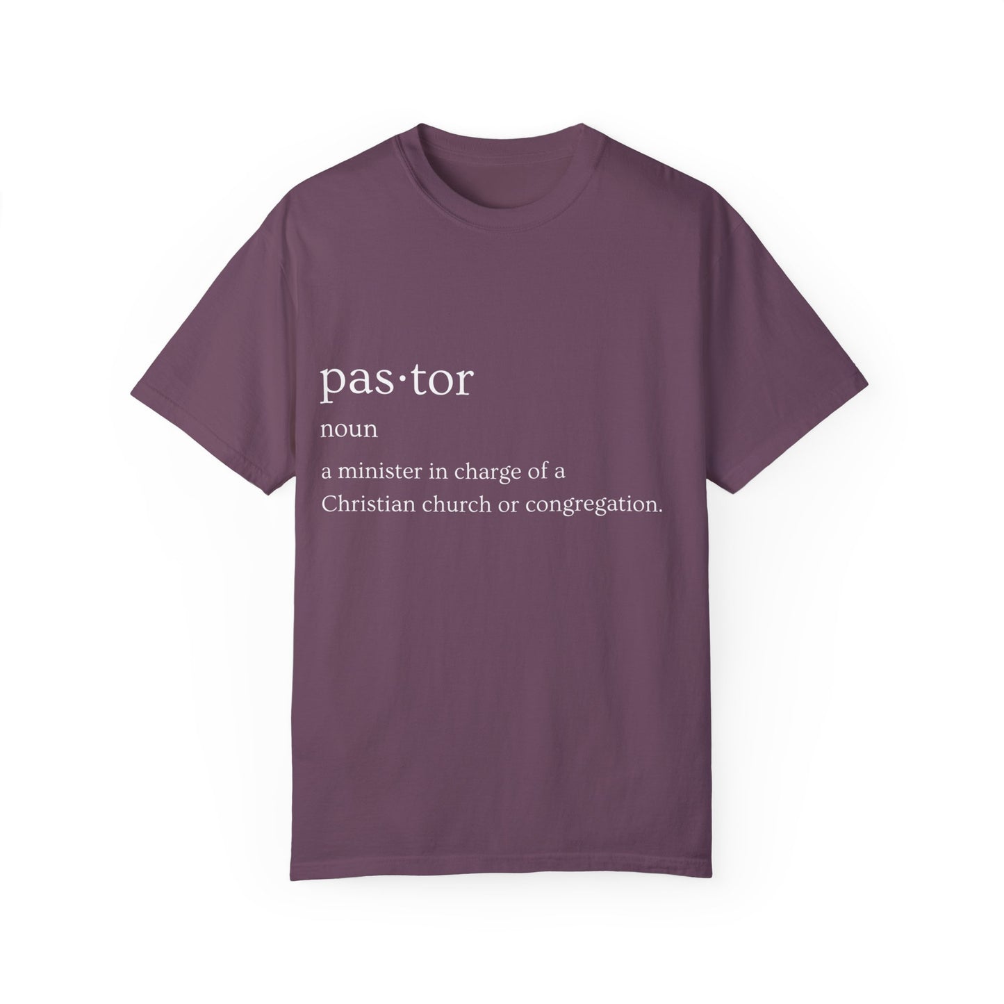 Pastor Definition Unisex Garment-Dyed T-shirt