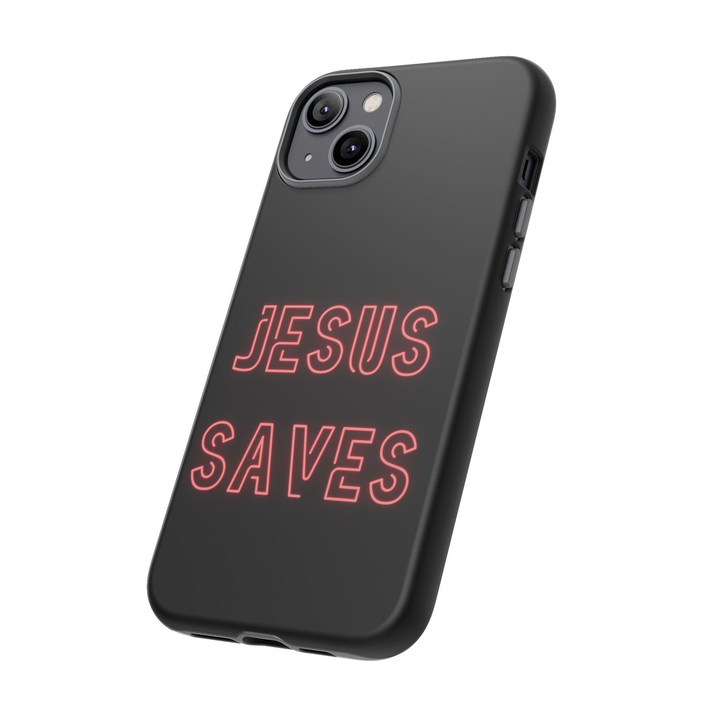 Jesus Saves Neon Signage Tough Cases Iphone Samsung Google