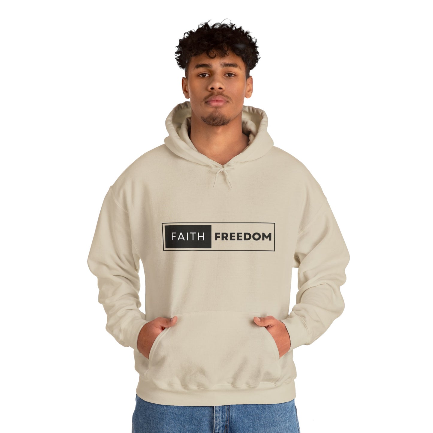 Faith and Freedom Unisex Heavy Blend™ Hooded Sweatshirt