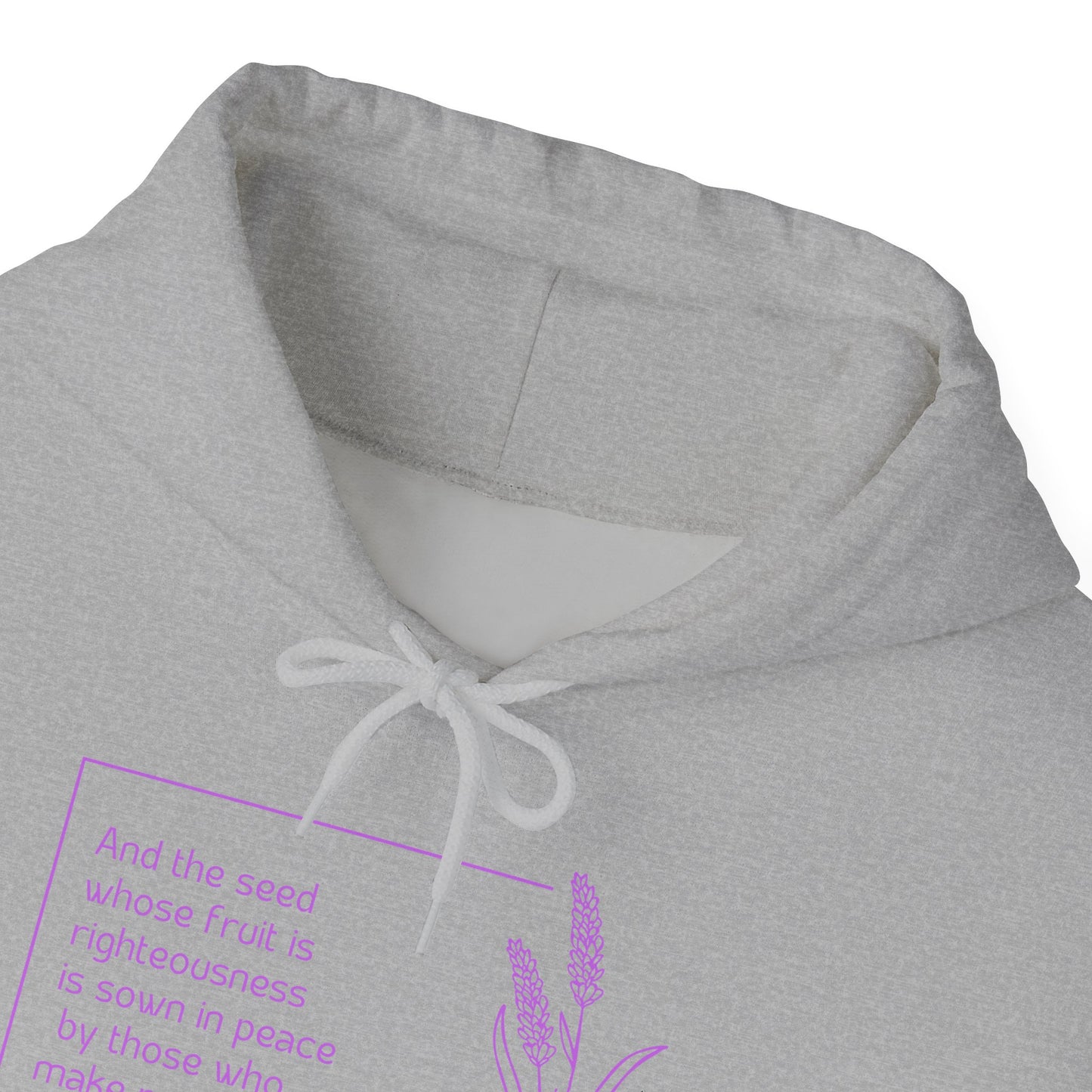 James 3:18 Unisex Heavy Blend™ Hooded Sweatshirt