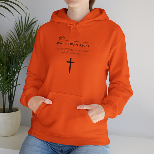 Philippians 4:13 Unisex Heavy Blend™ Hooded Sweatshirt