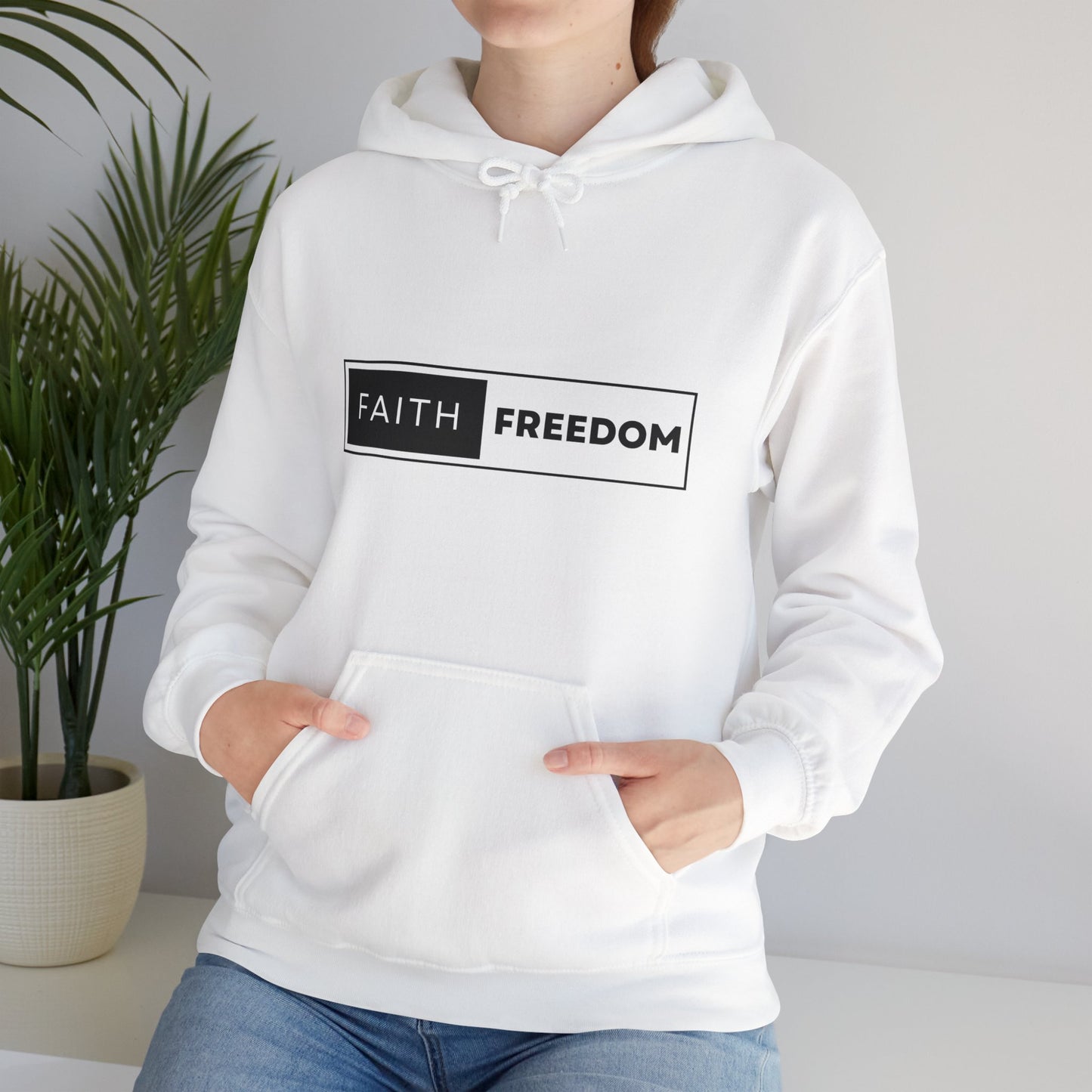 Faith and Freedom Unisex Heavy Blend™ Hooded Sweatshirt