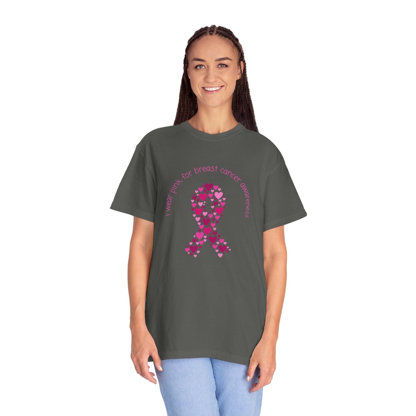 Breast Cancer Awareness Unisex Garment-Dyed T-shirt