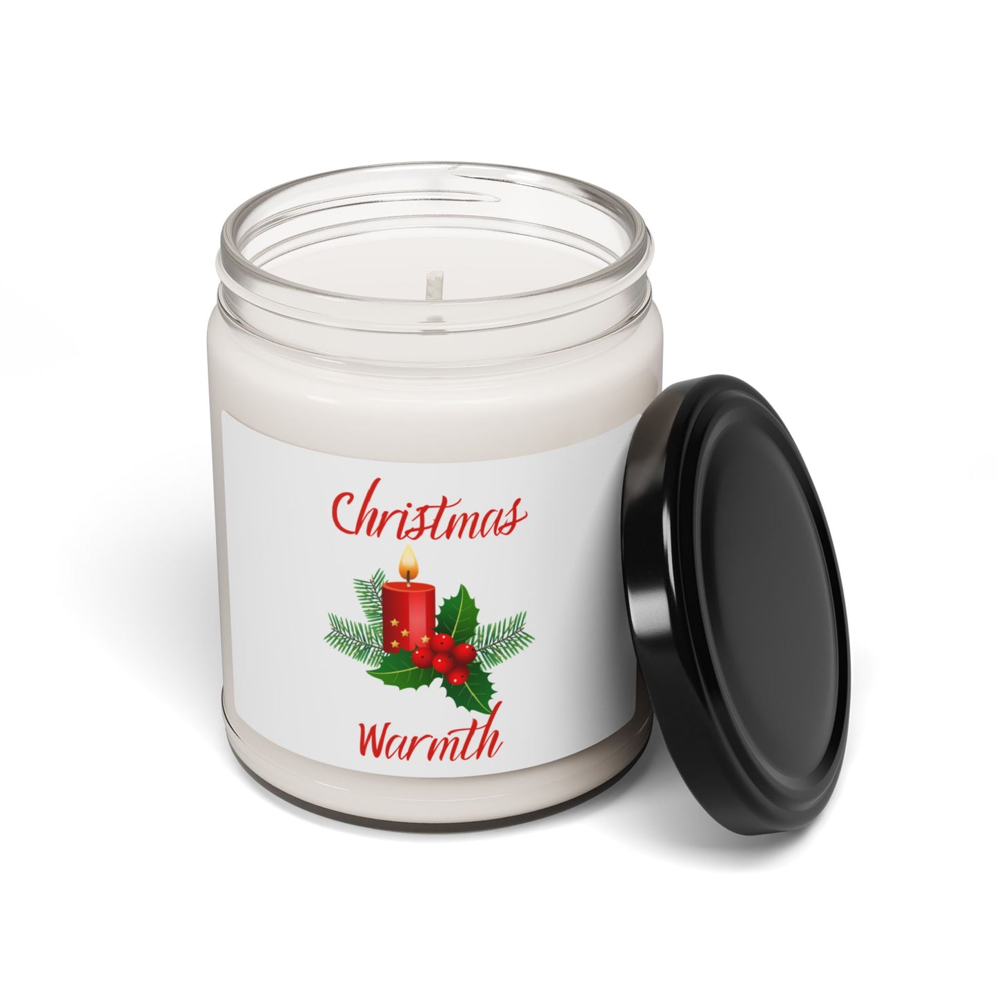 Christmas Warmth Scented Soy Candle, 9oz