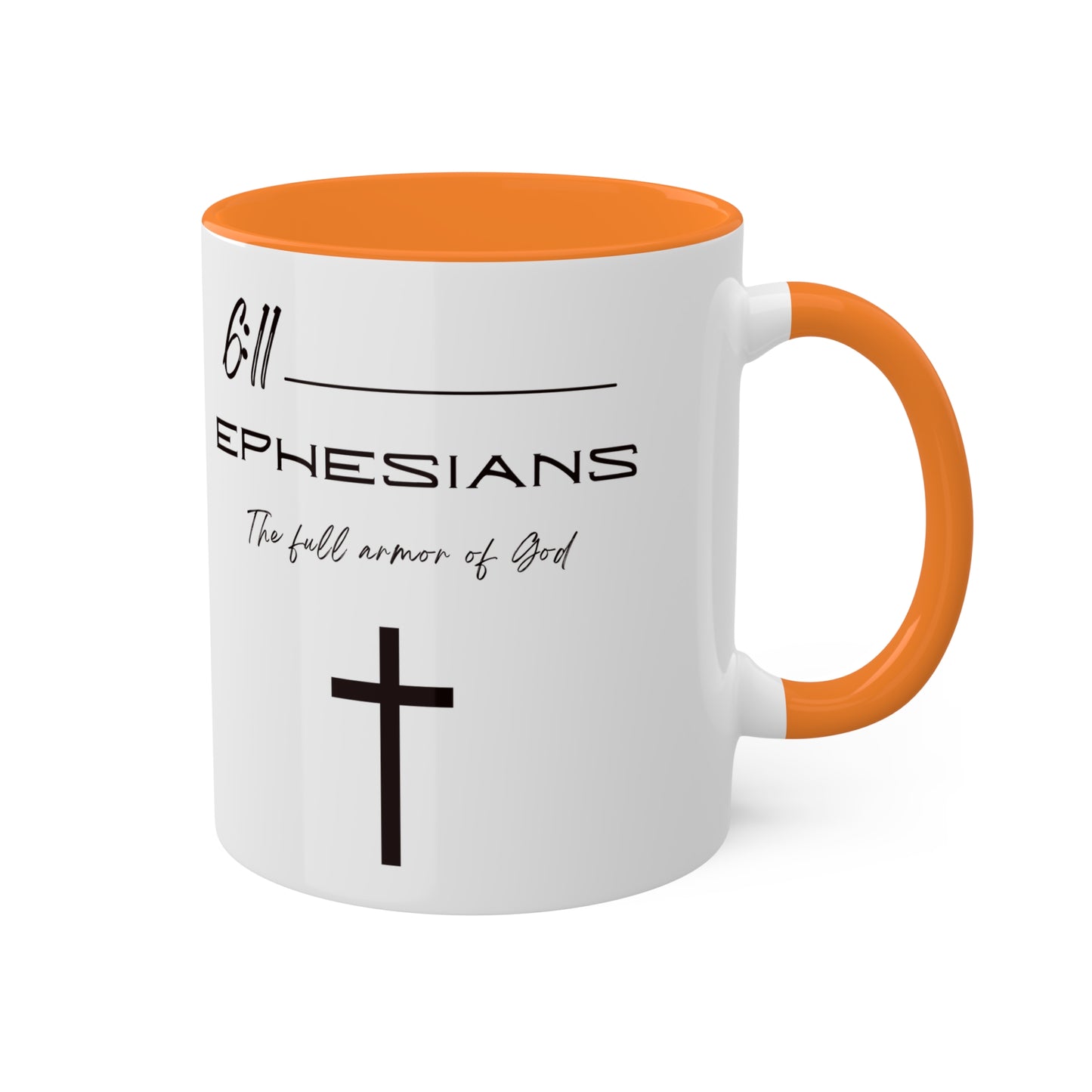 Ephesians 6:11 Armor of God Colorful Mugs, 11oz