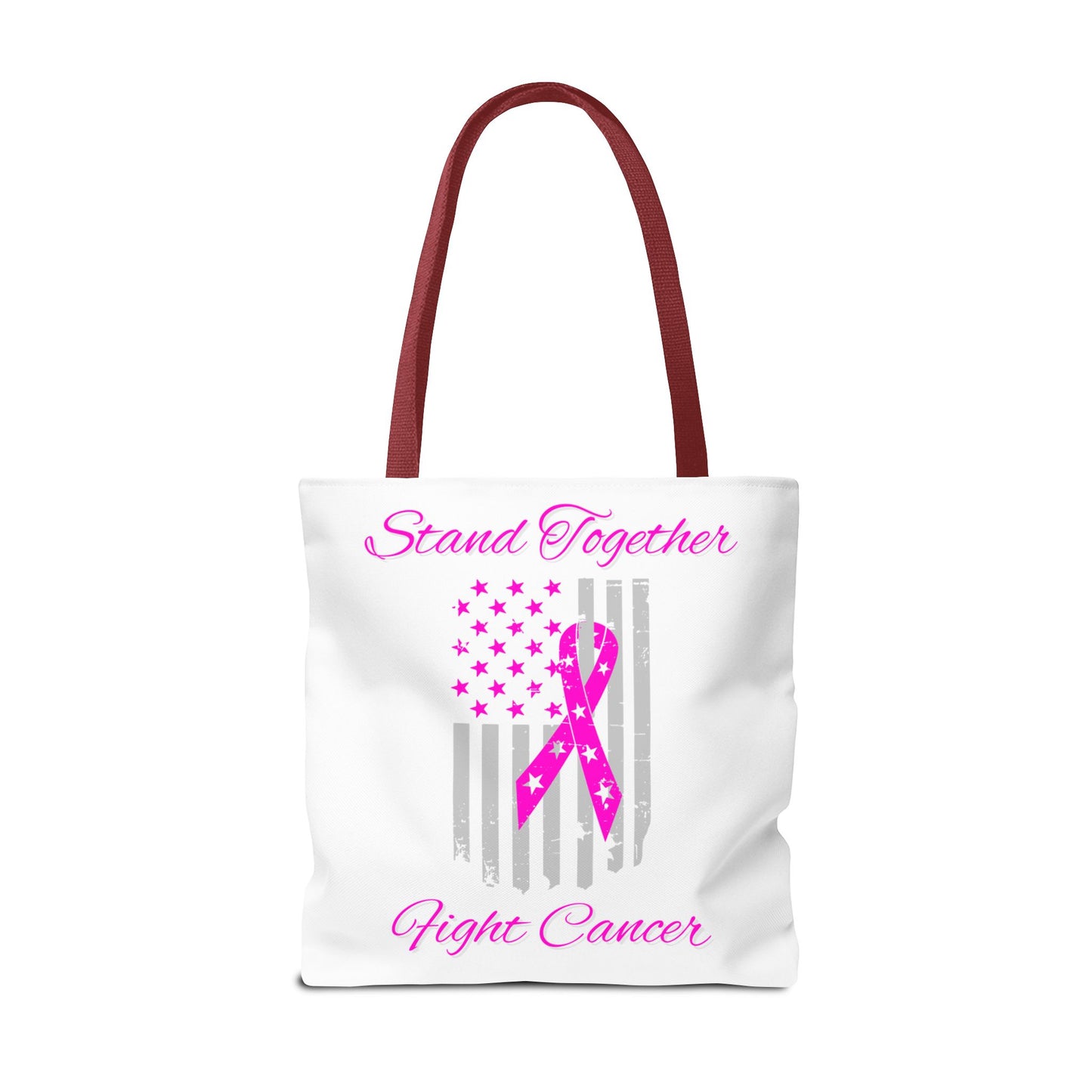 Stand Together Fight Breast Cancer Tote Bag (AOP)