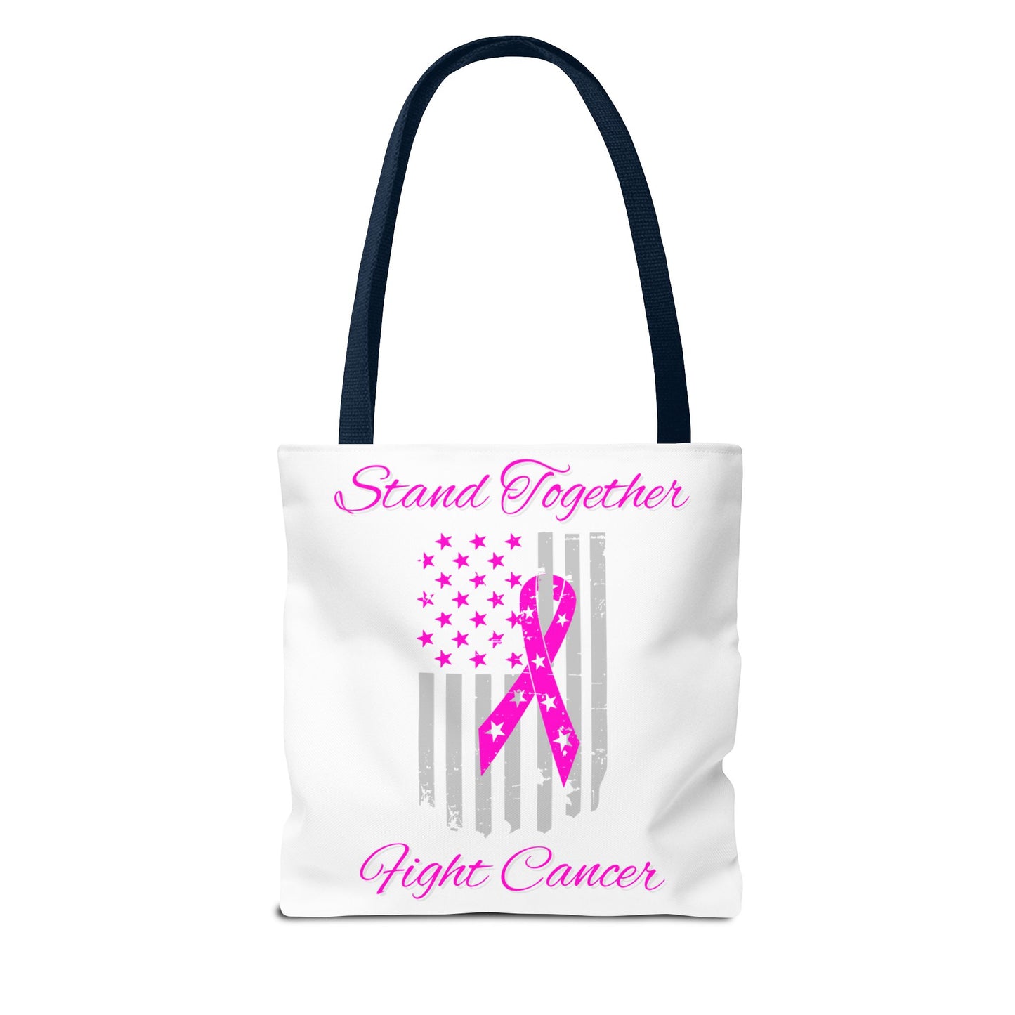 Stand Together Fight Breast Cancer Tote Bag (AOP)