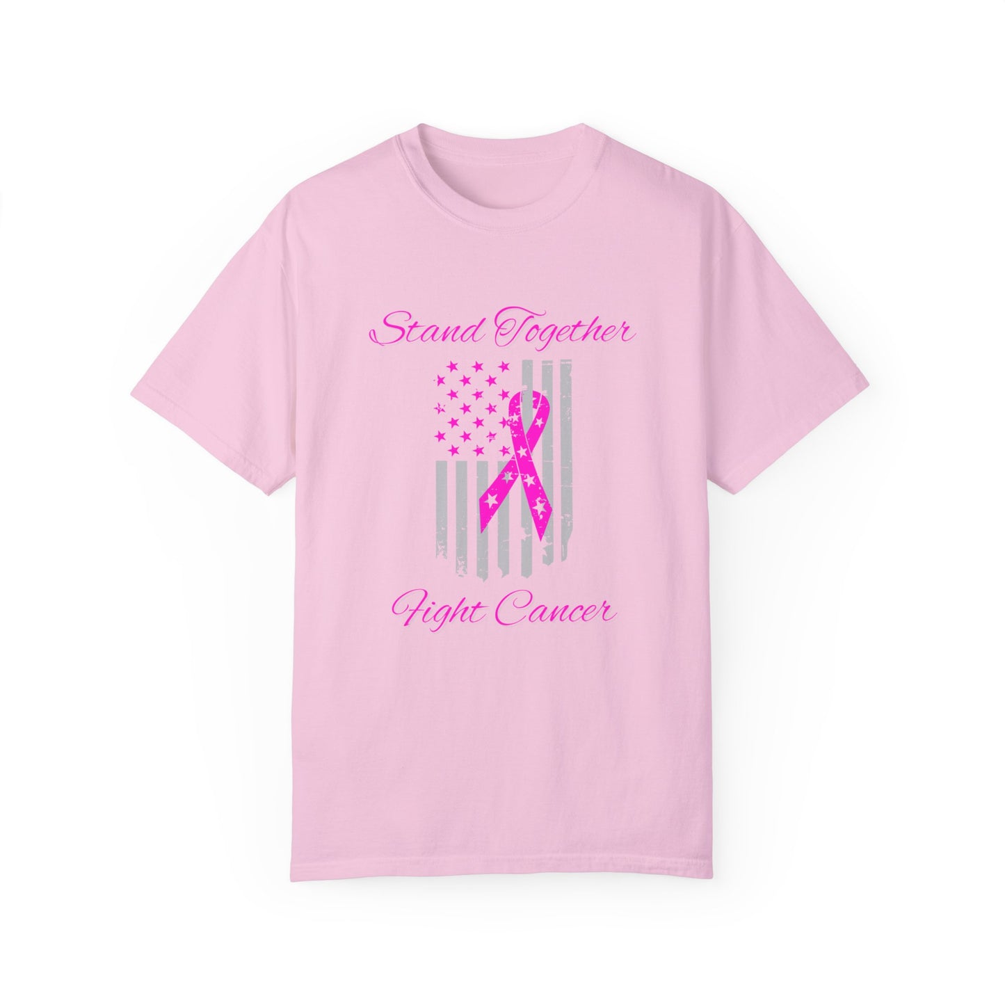 Stand Together Fight Breast Cancer Unisex Garment-Dyed T-shirt