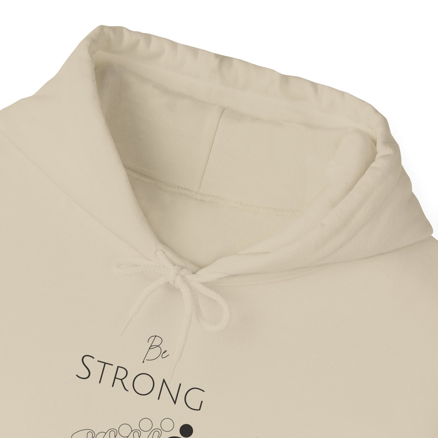 Be Strong And Courageous Unisex Heavy Blend™ Hooded Sweatshirt