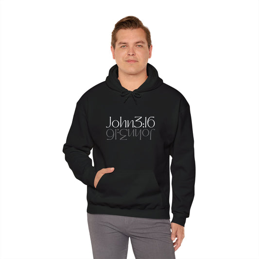 John 3:16 Unisex Heavy Blend™ Hooded Sweatshirt