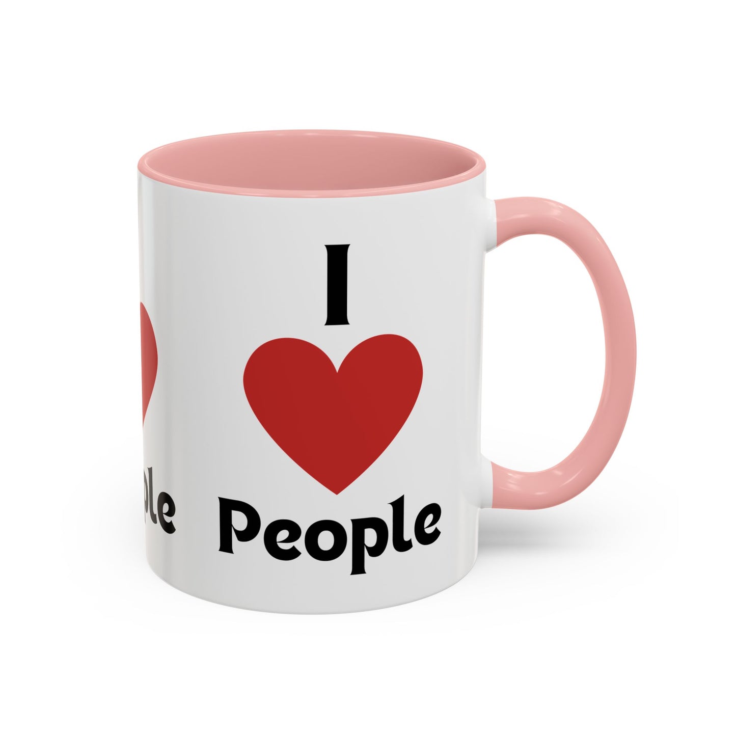 I love People Accent Coffee Mug (11, 15oz)